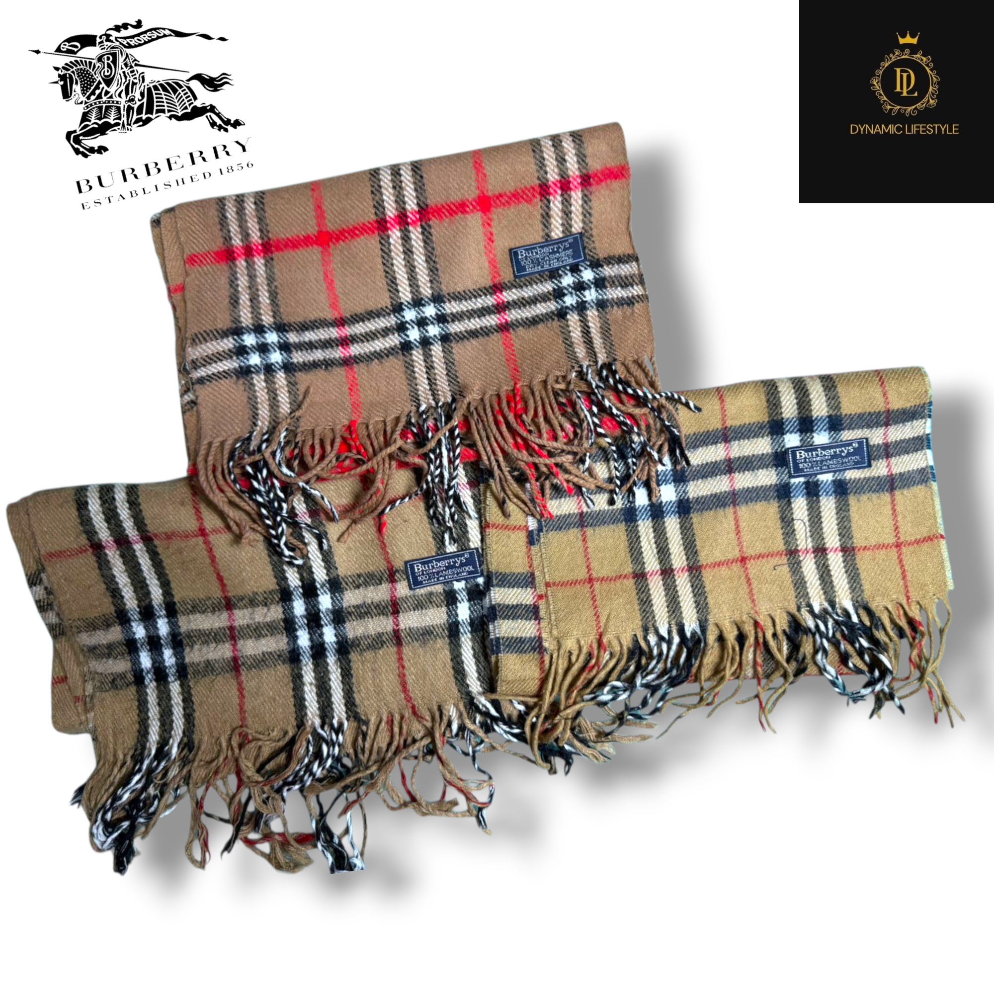 Écharpes Burberry beige