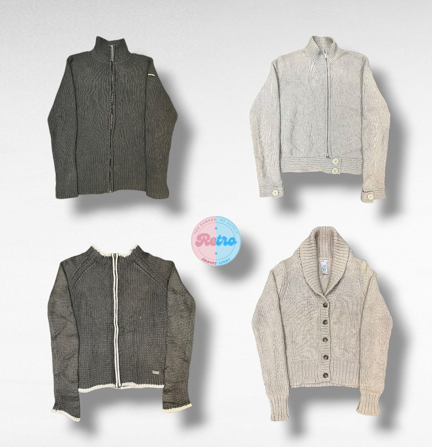 Y2K Tricot et Cardigans Unisexe