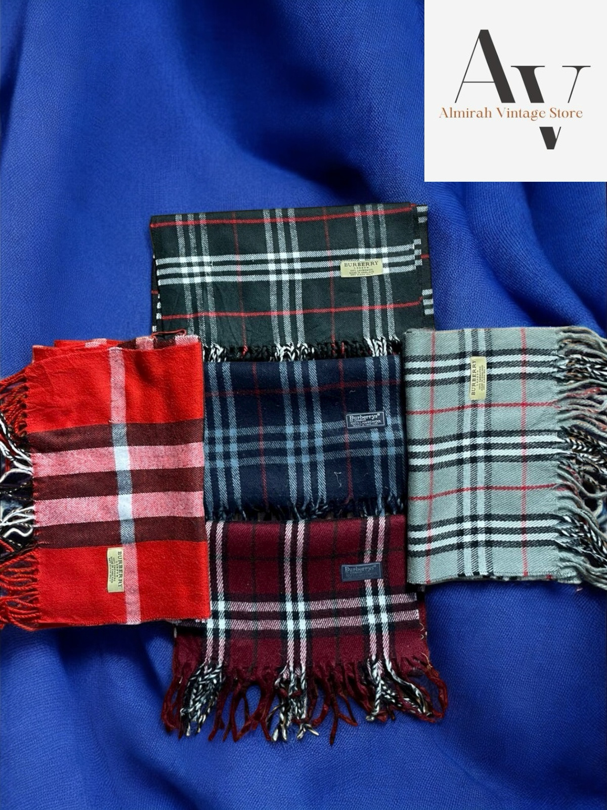 バーバリーのスカーフ