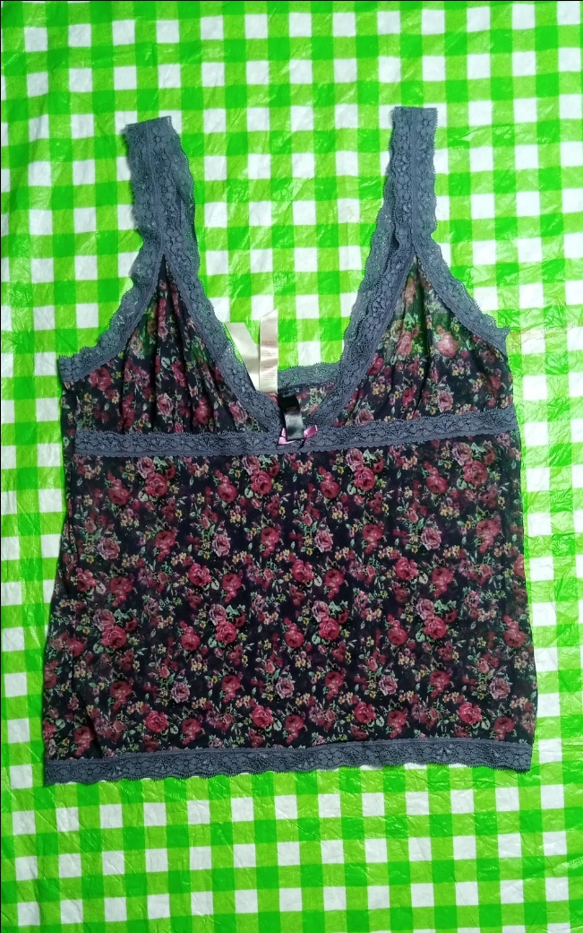 SR#007, Y2Kファンタスティックネットトップ