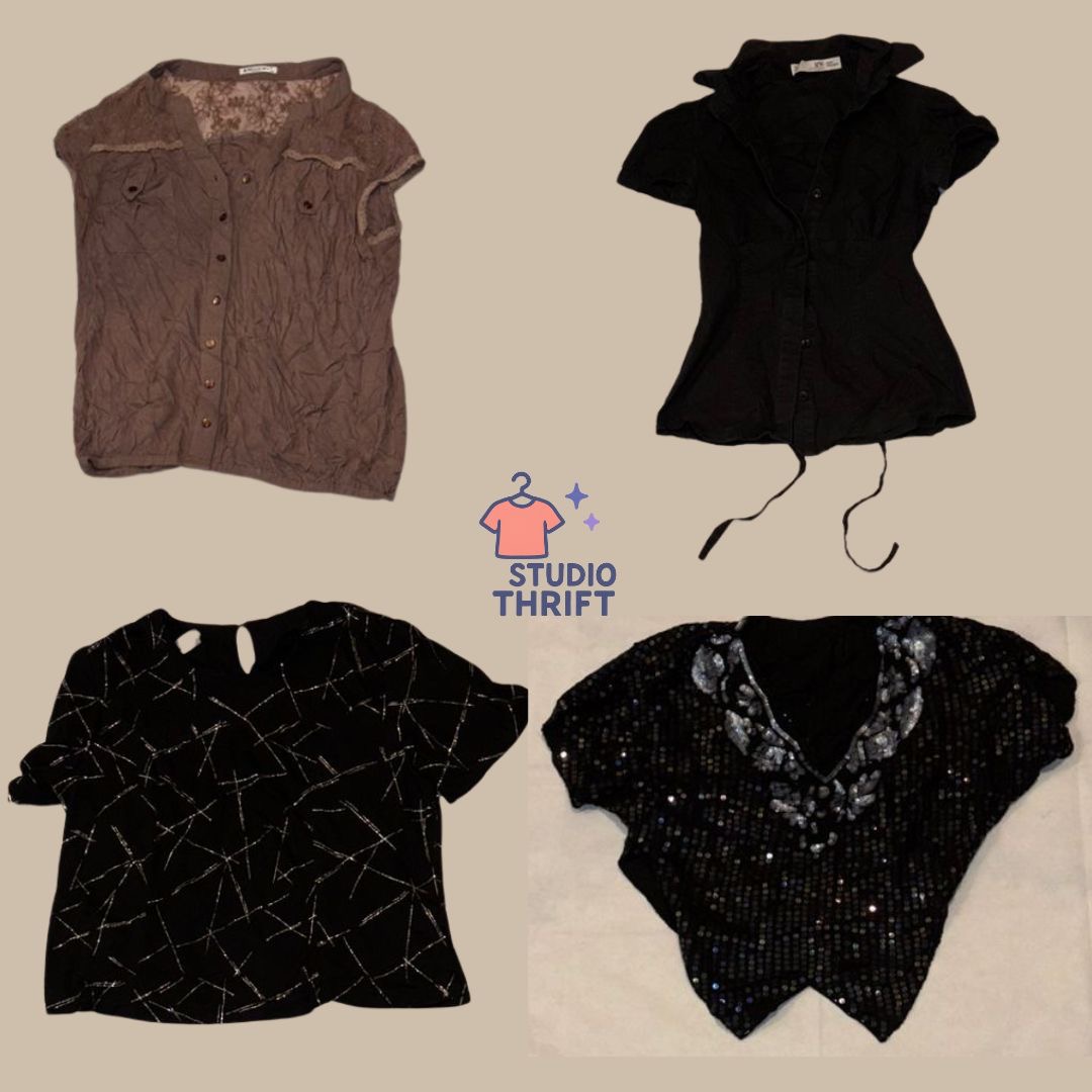 Y2Kゴシック＆グランジトップス | 2000年代ヴィンテージエステティック