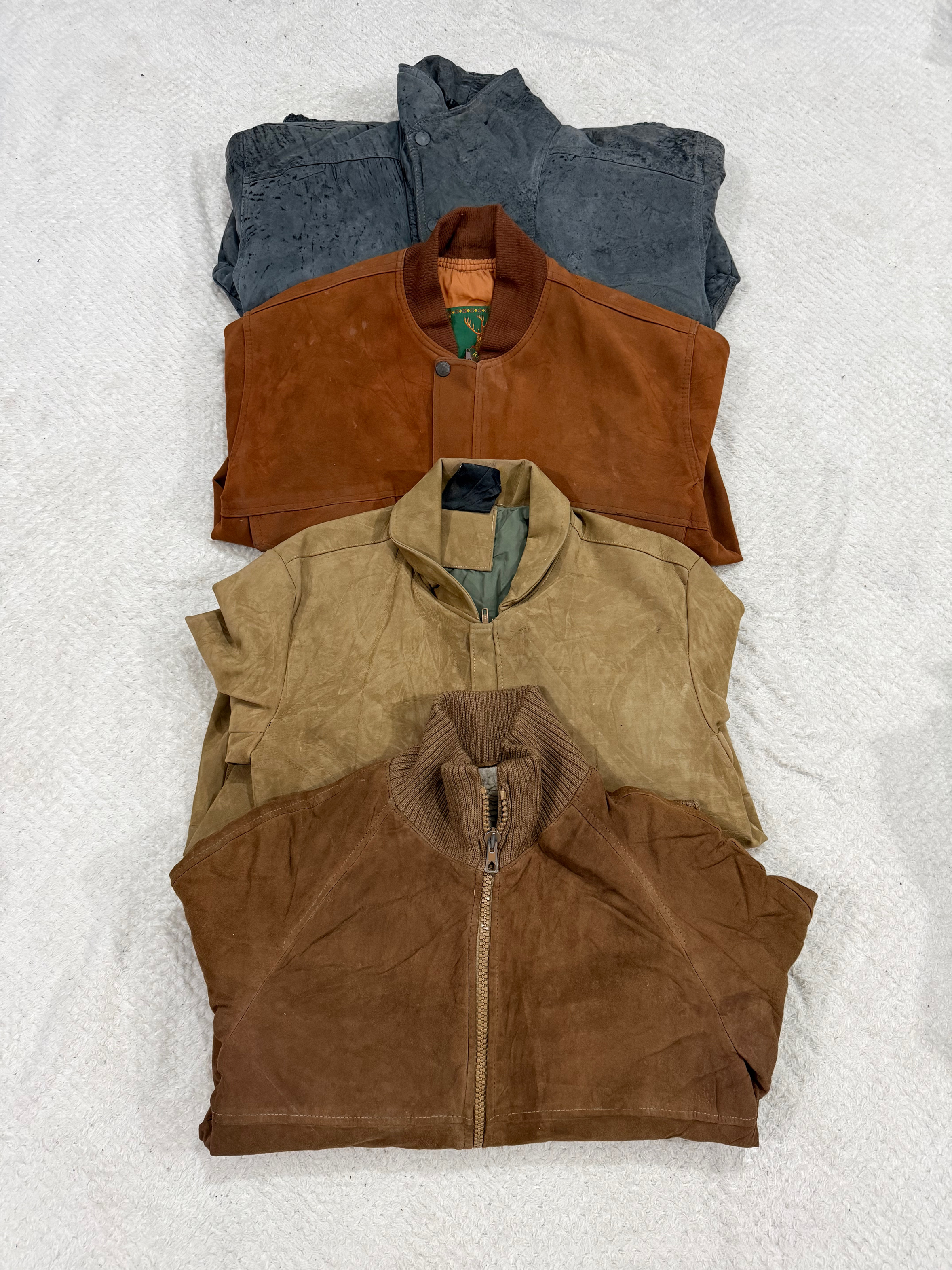 スウェードレザージャケット