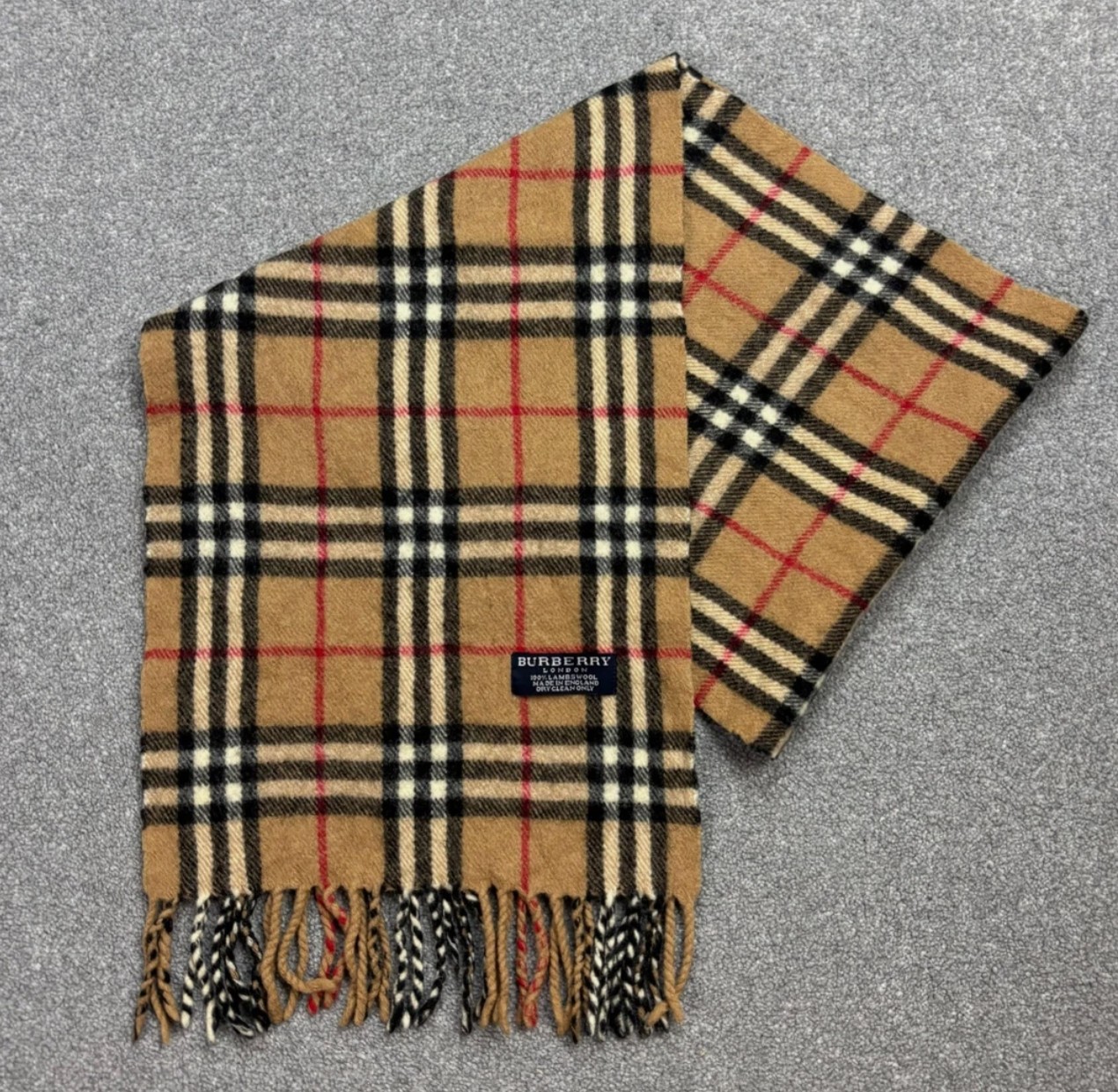 ヴィンテージ バーバリー スカーフ 🧣 スプリーム プレミアム ストック