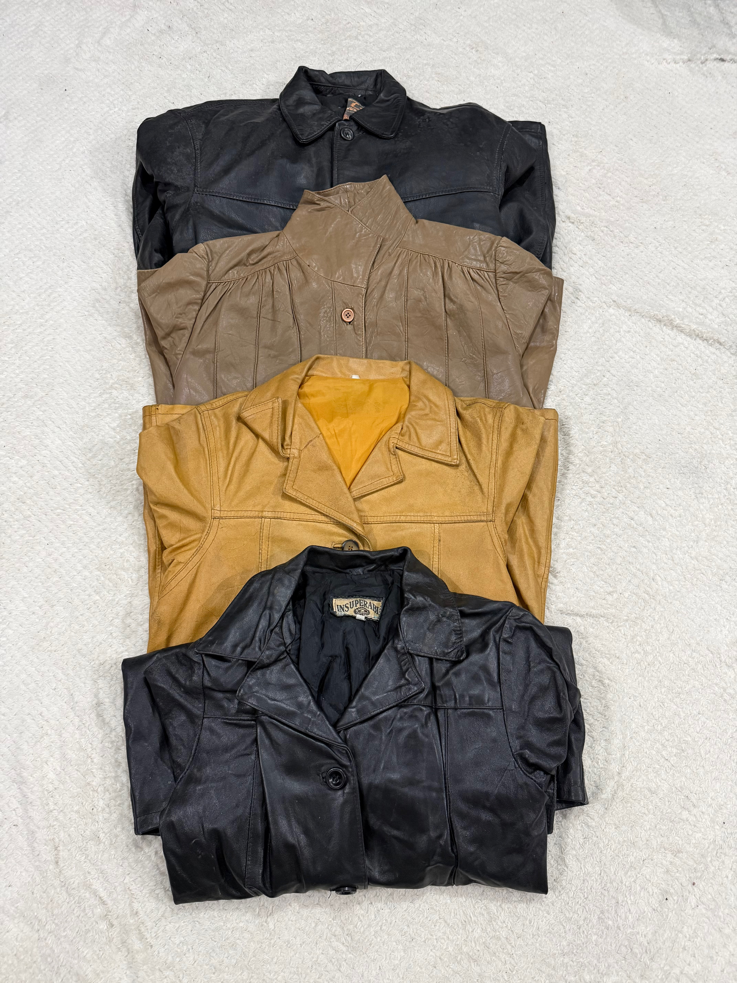 ヴィンテージレザー ブレザー