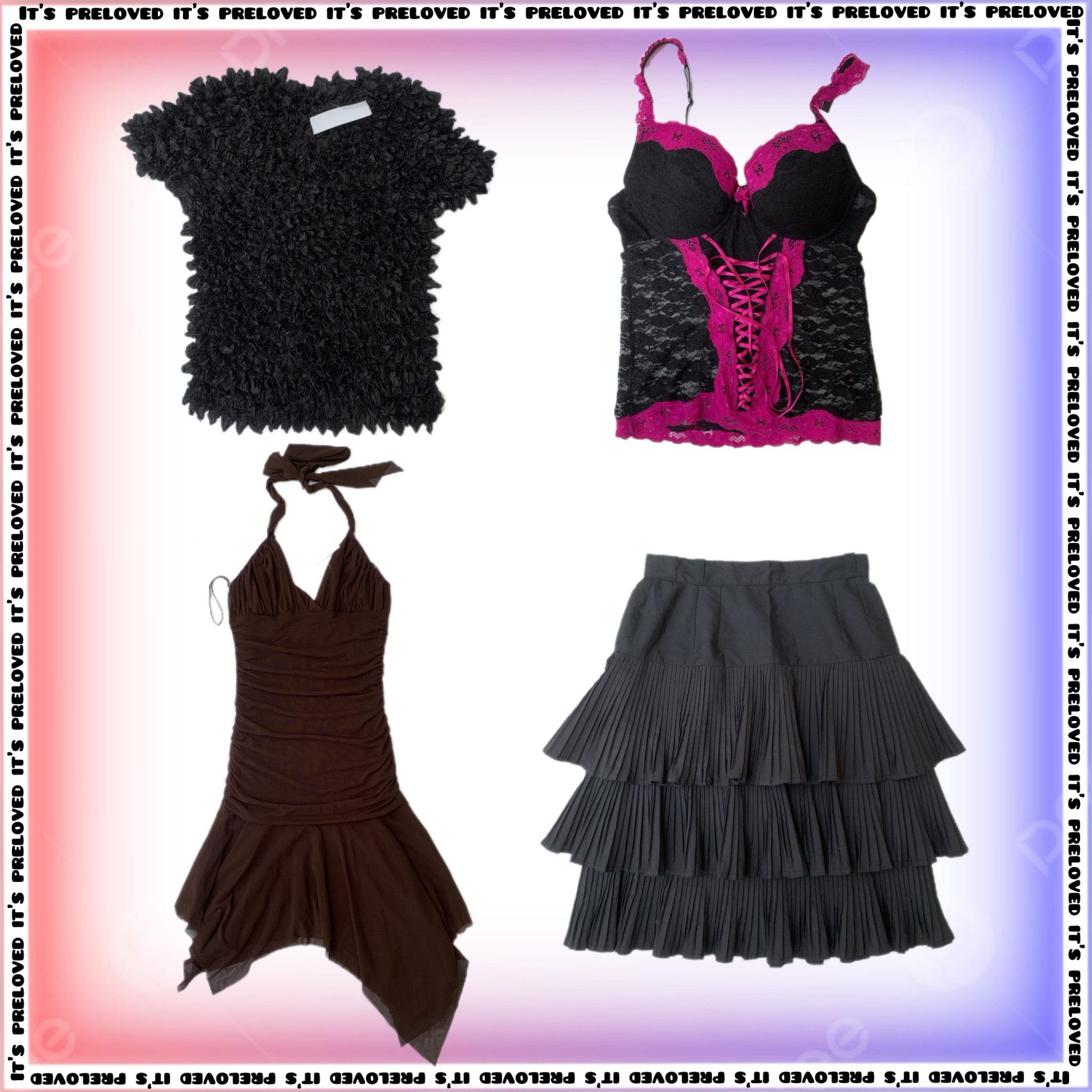Gothic Coquette - tops, skirts and dresses (SS-1579)