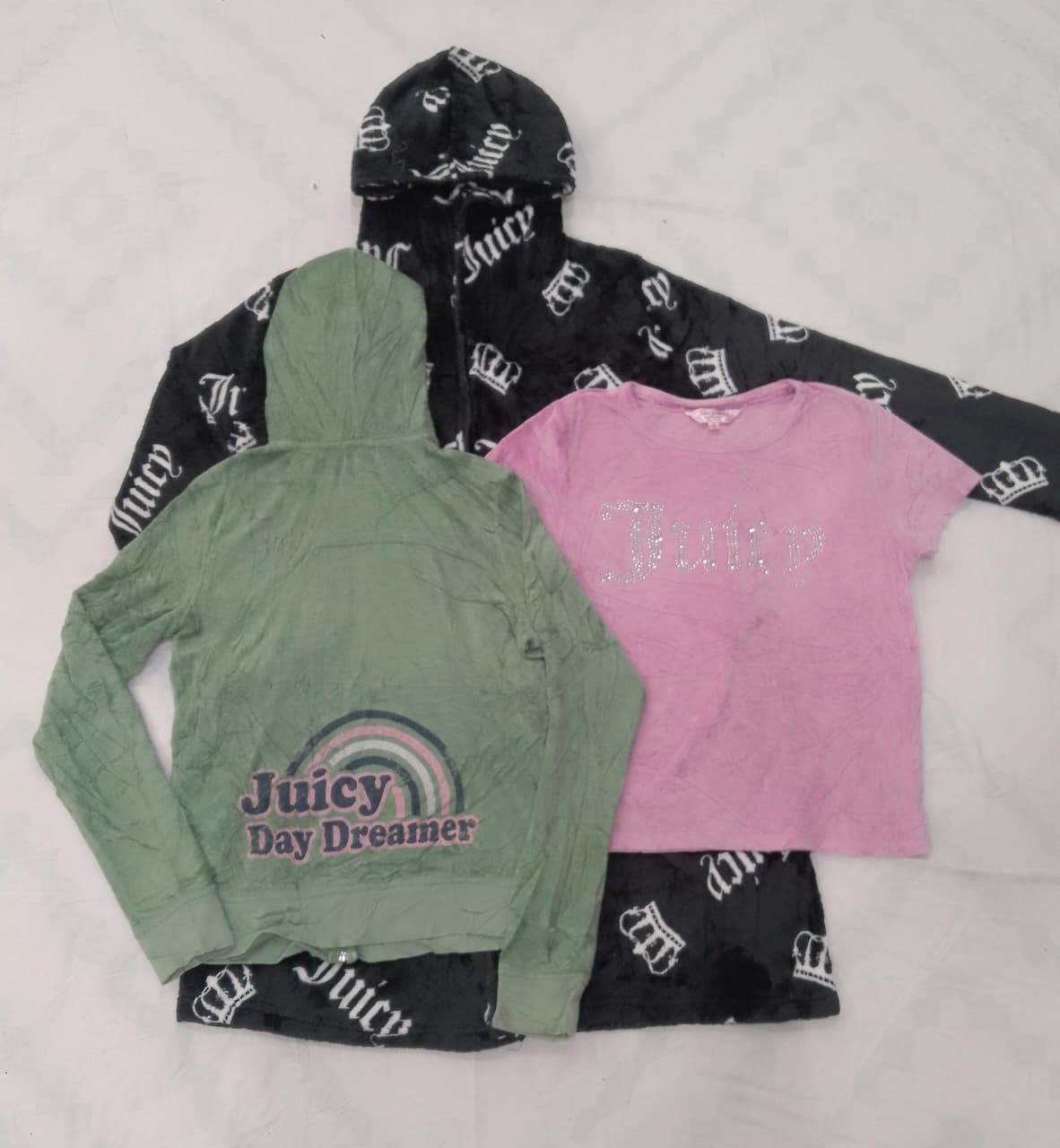 ZV0707 Juicy Couture Mix Top