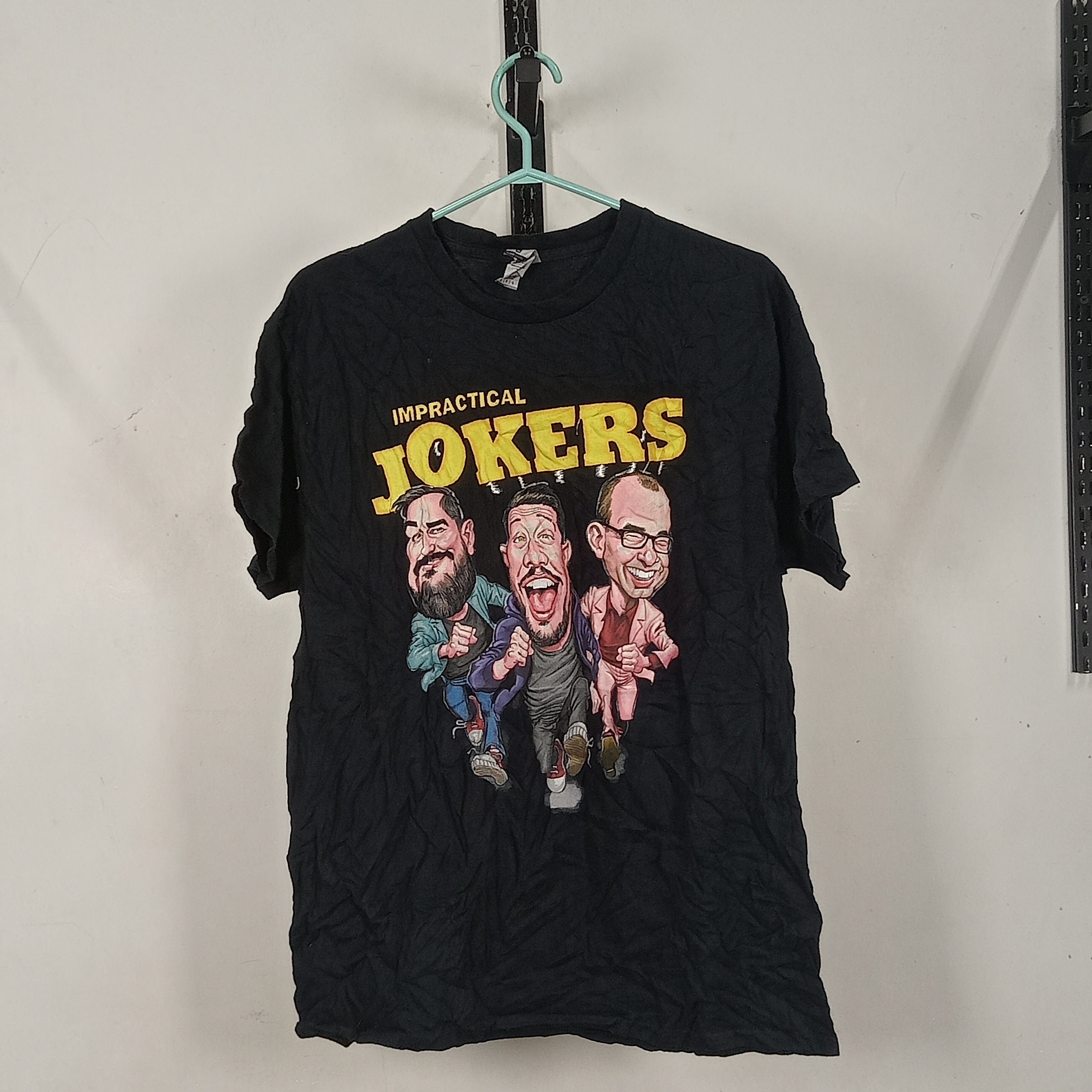 ビンテージモダンプリントTシャツ