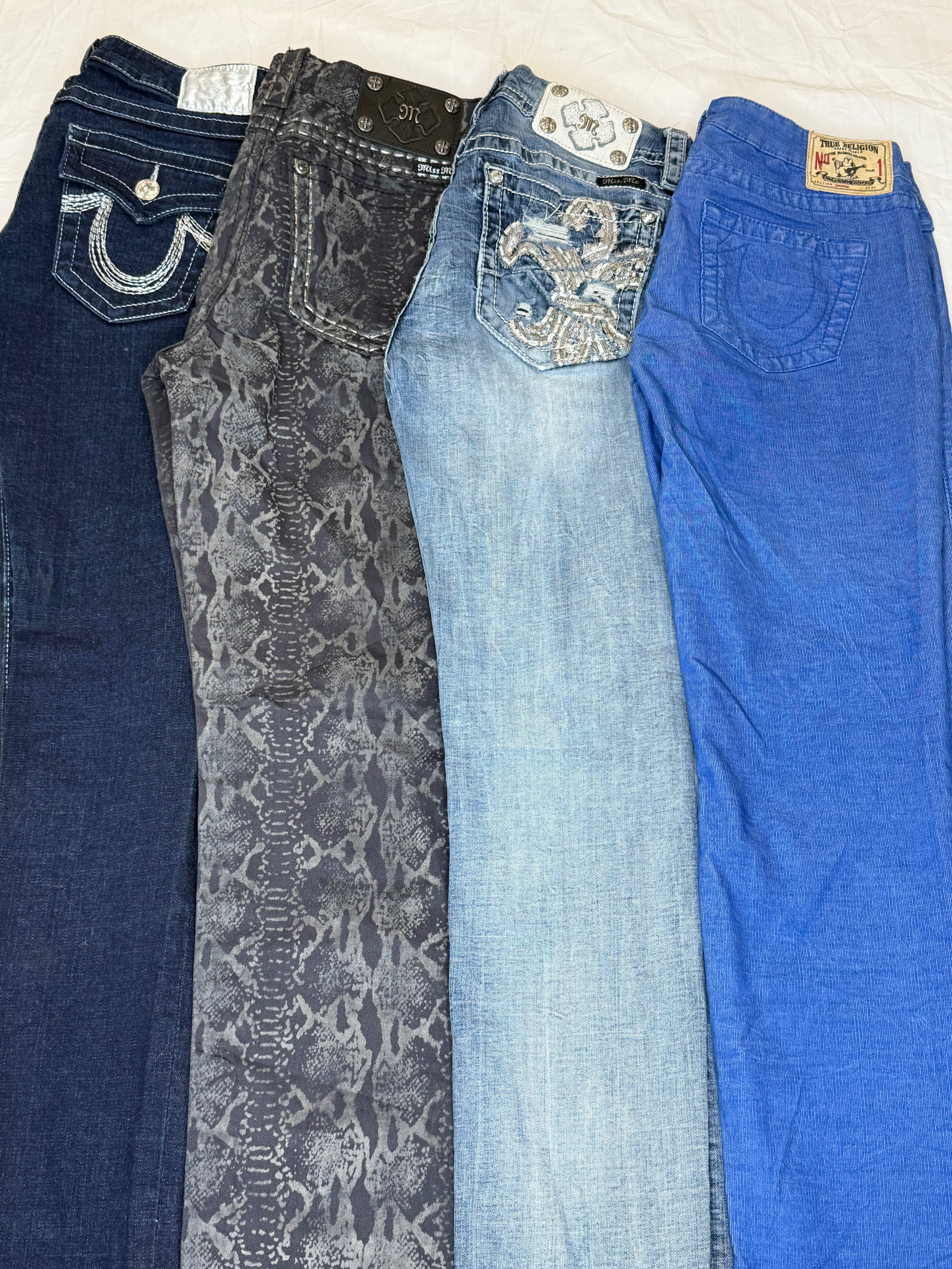 Miss Me/ True Religion Mix Pants | V-T155