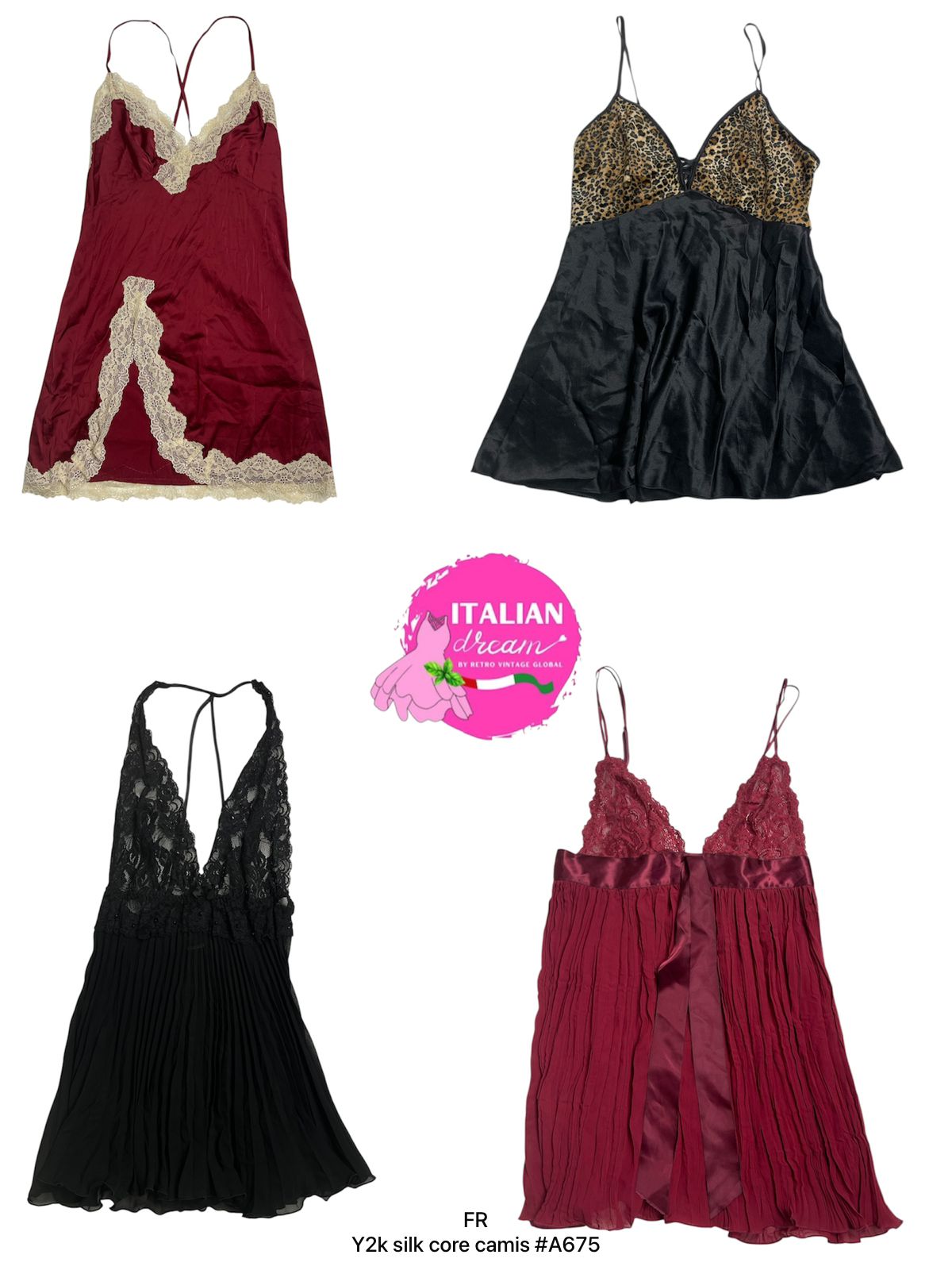 Y2k Seidenkern-Camisole