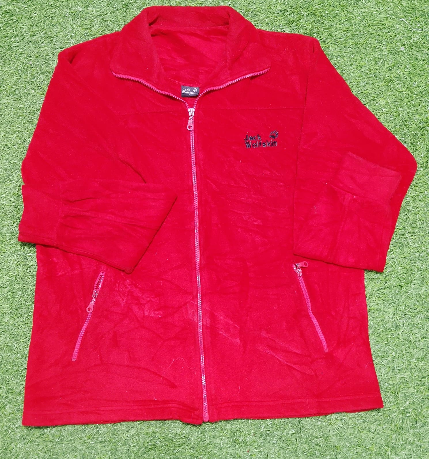 ジャック・ウルフスキン フリースジャケット