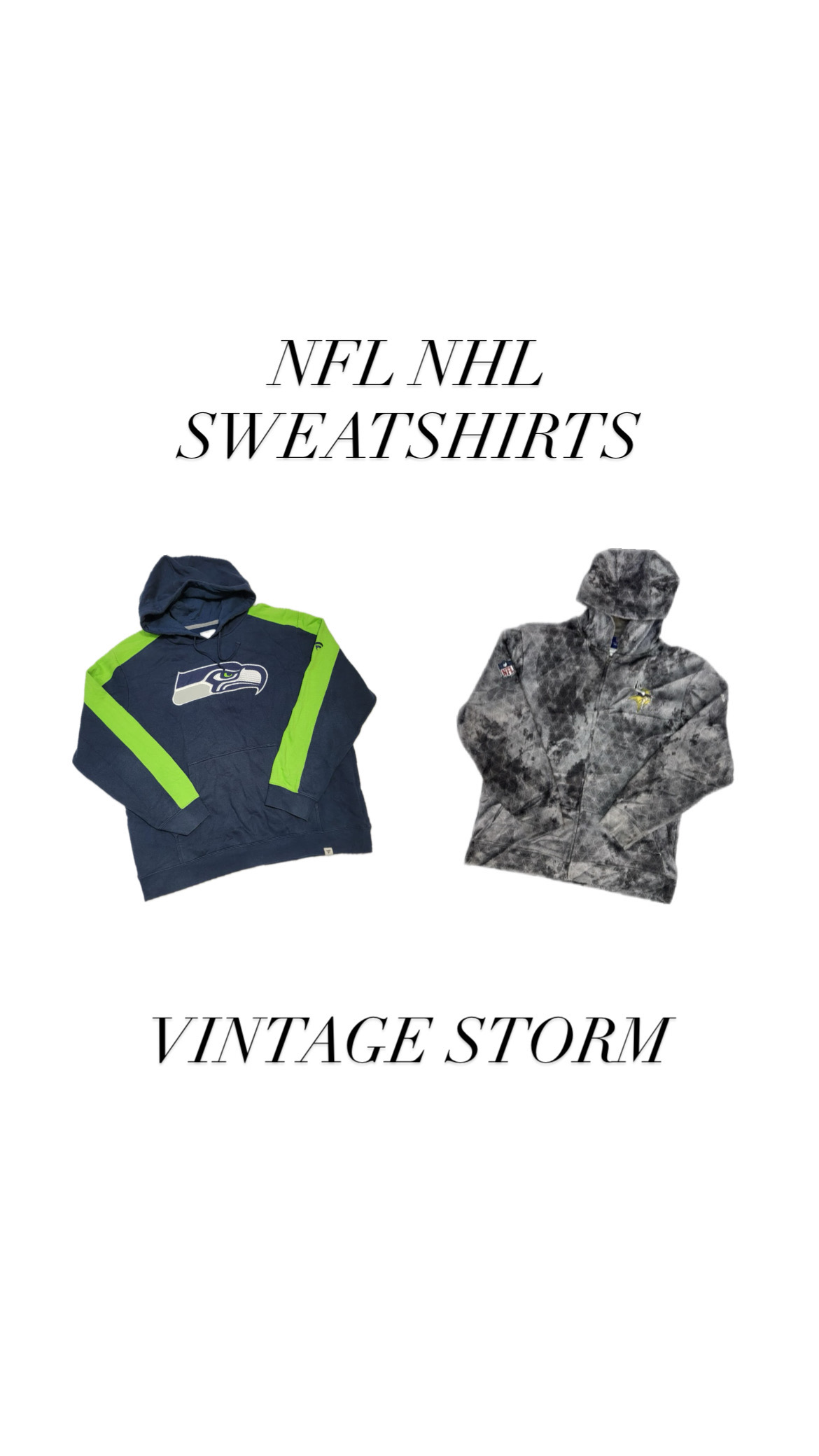 「NFL NHL スウェットシャツ」