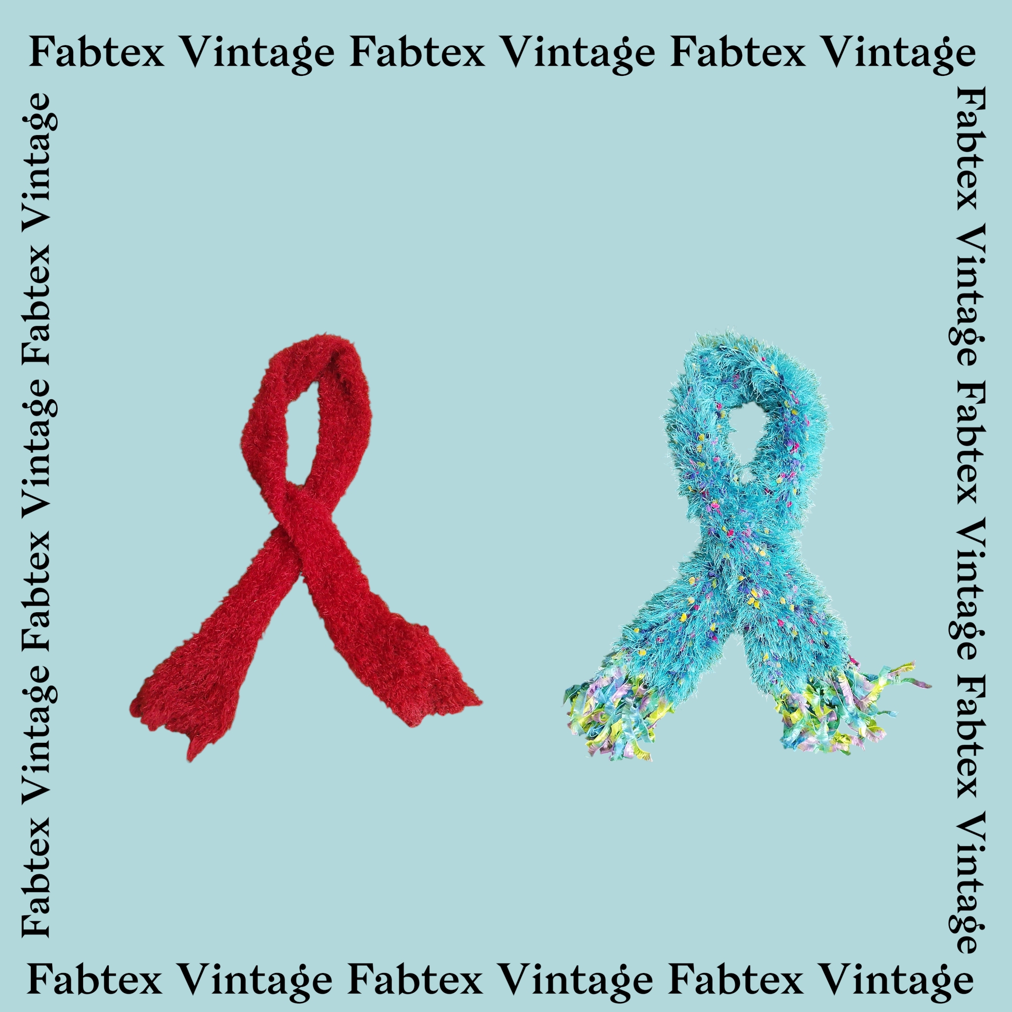 (FV-430) Y2K Party Faux Fur Scarf-Muffler