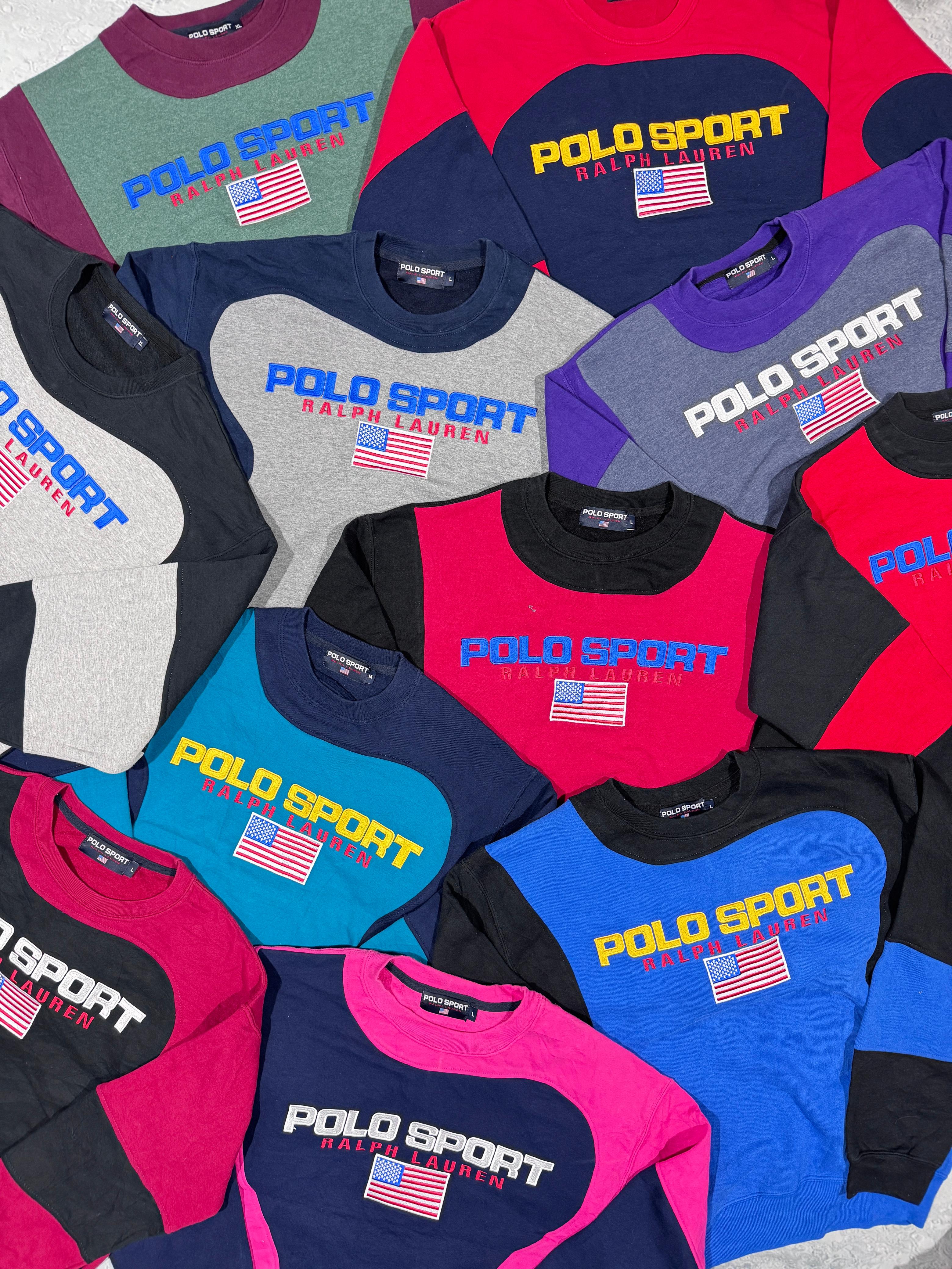 Sweatshirt Style Rework Polo Sport