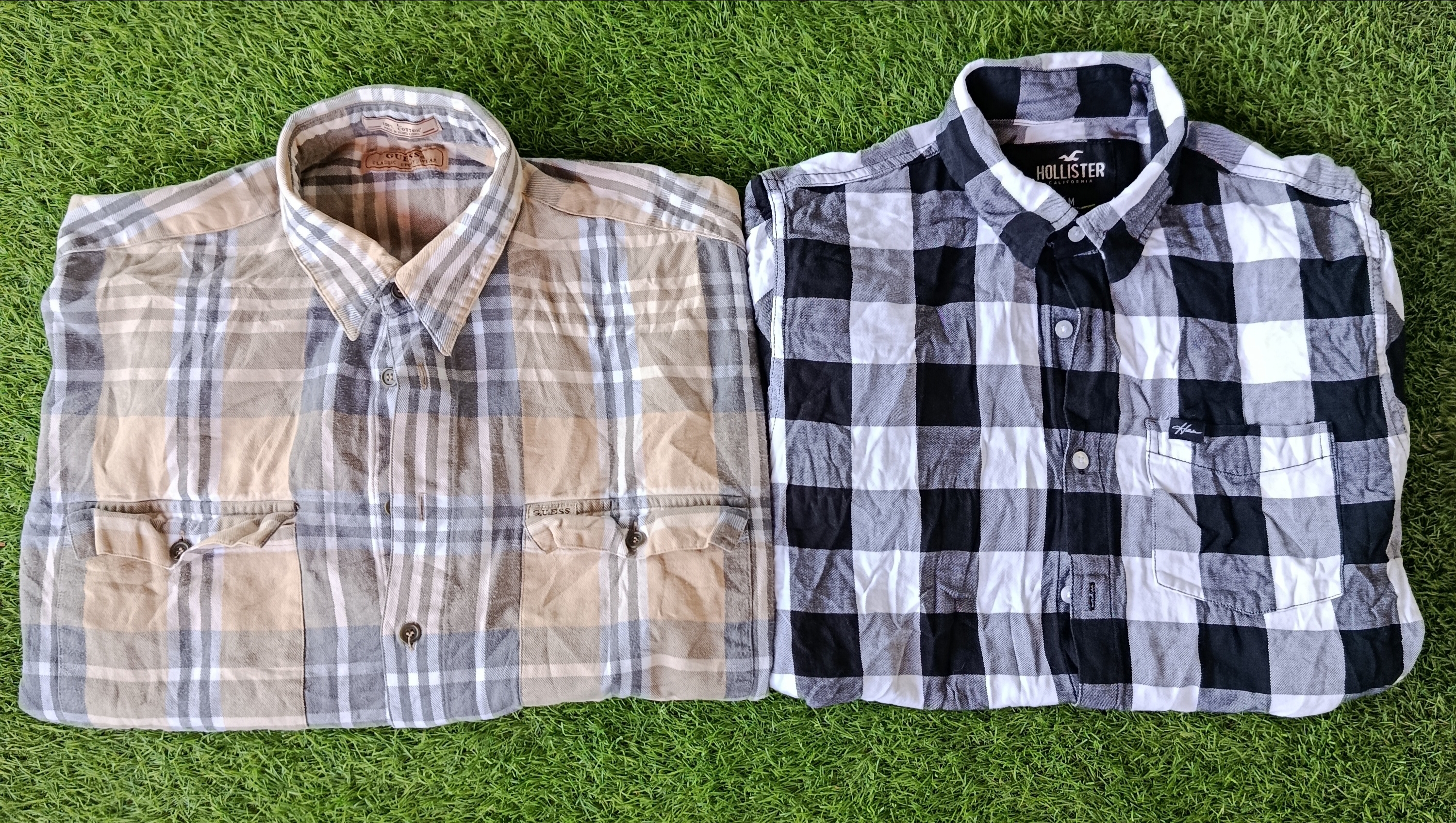 Camicie di flanella di marca (10) pezzi "2923