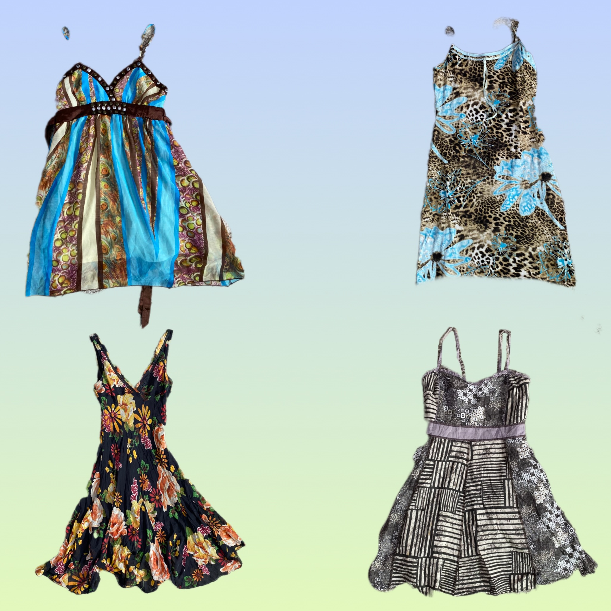 Vestiti Maxi Iconici Y2K (TS-1450)