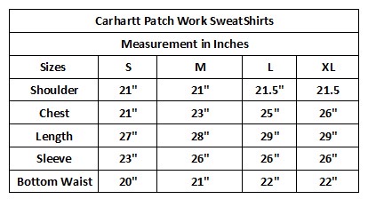 Sweatshirts en patchwork de style rework Carhartt