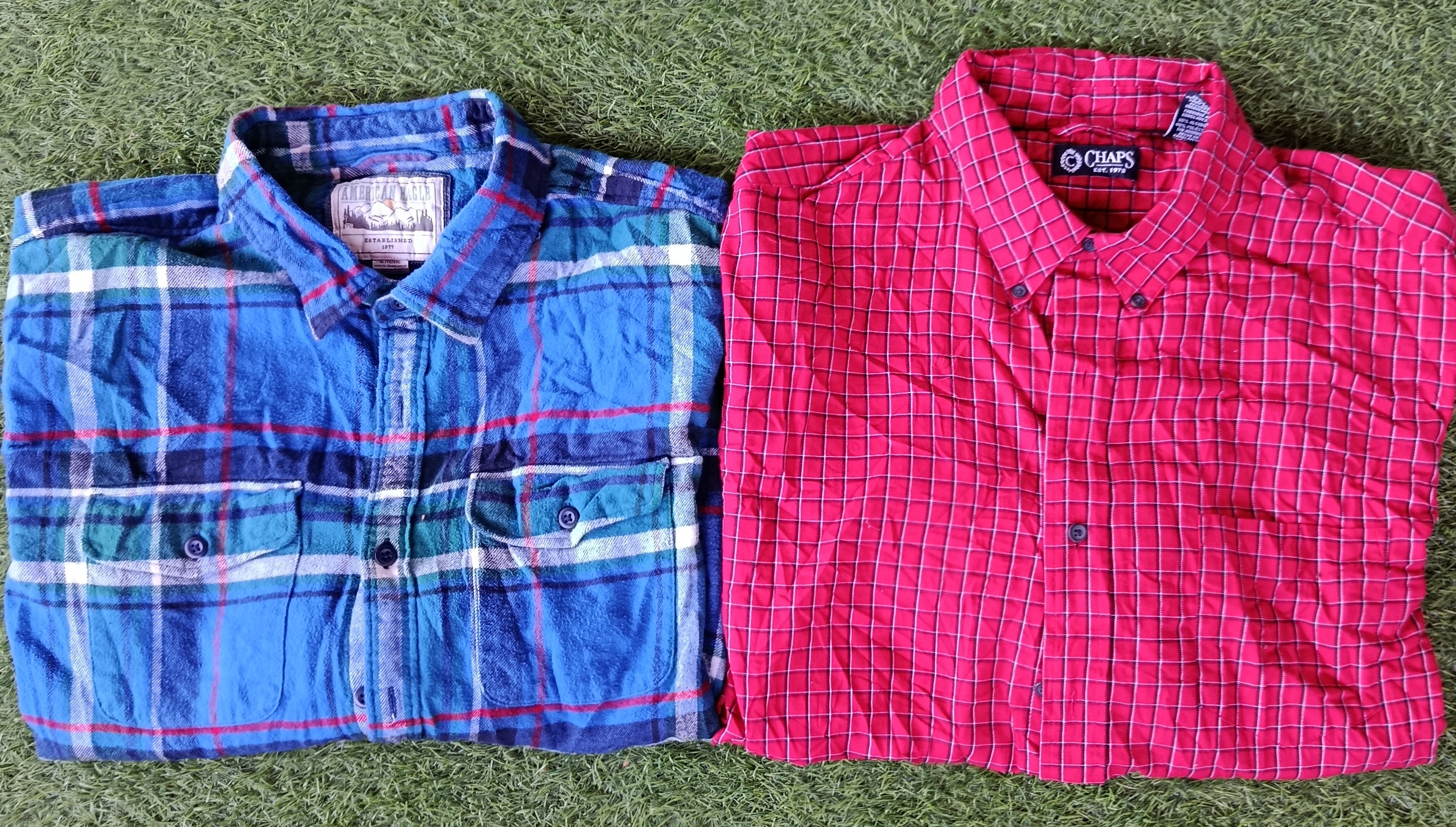 Camicie di flanella di marca (12) pezzi "2924