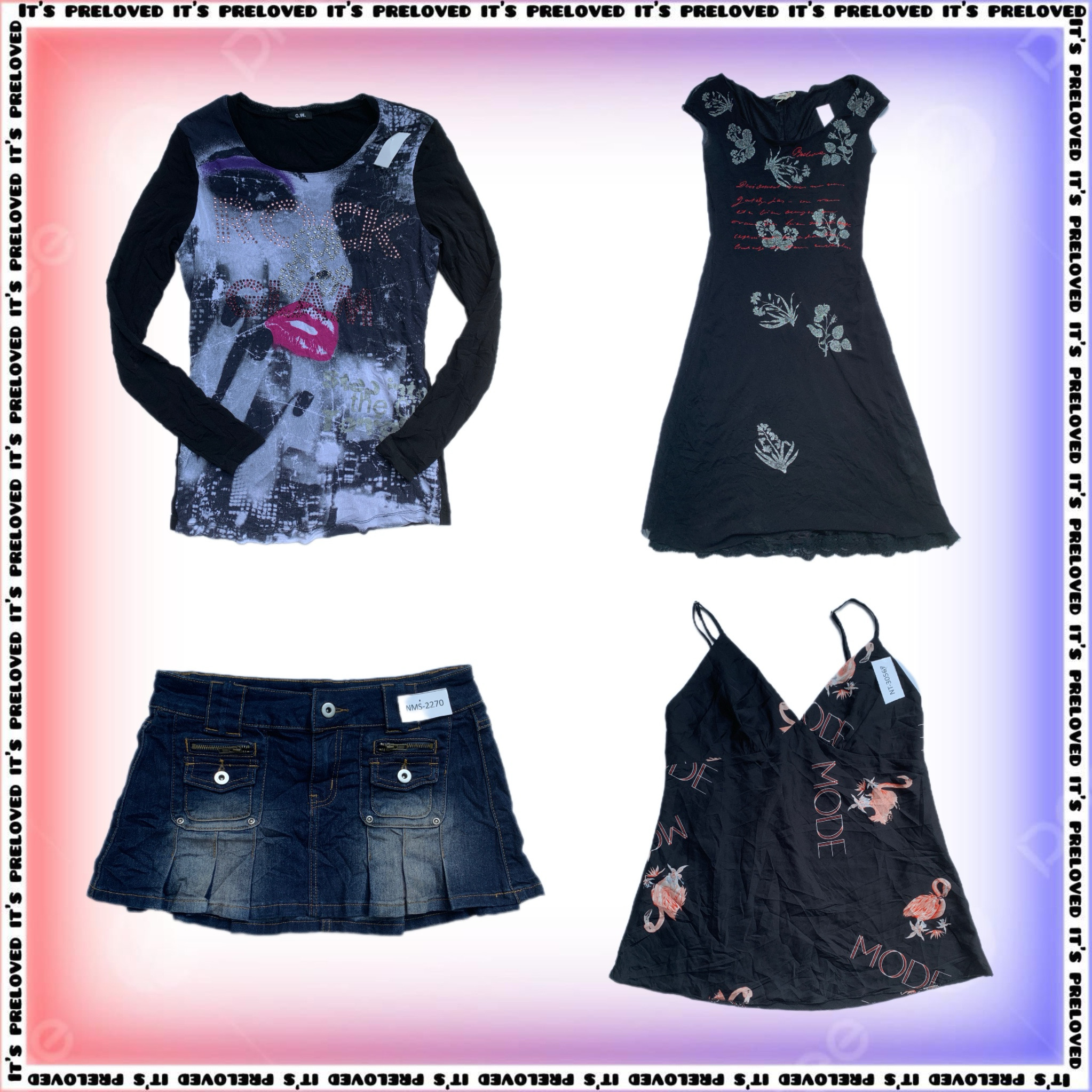Sk8r Girl Closet - Tops, Kleider, Röcke (SS-1585)