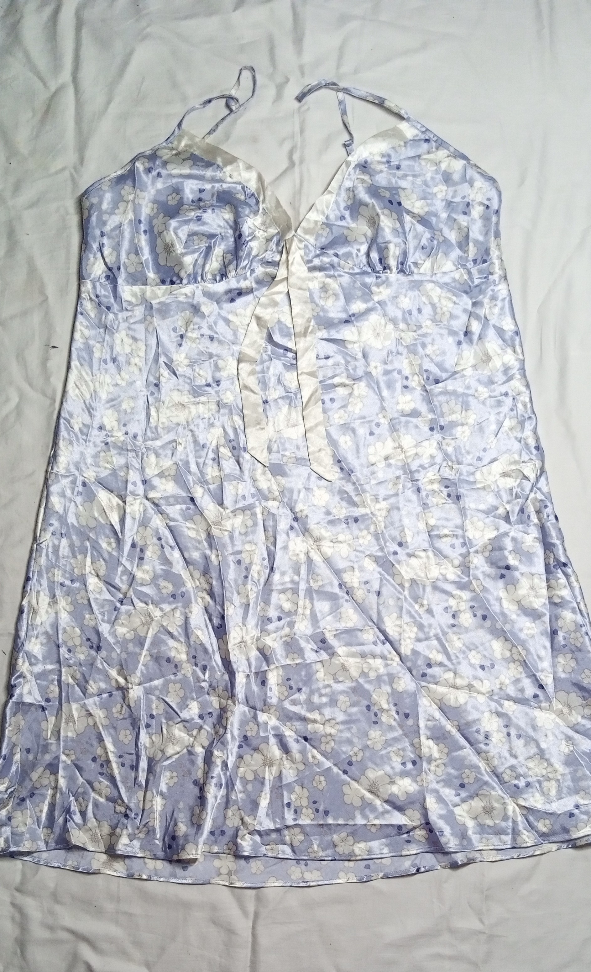 SK#95 Y2K ファンタスティック シルク ミディドレス