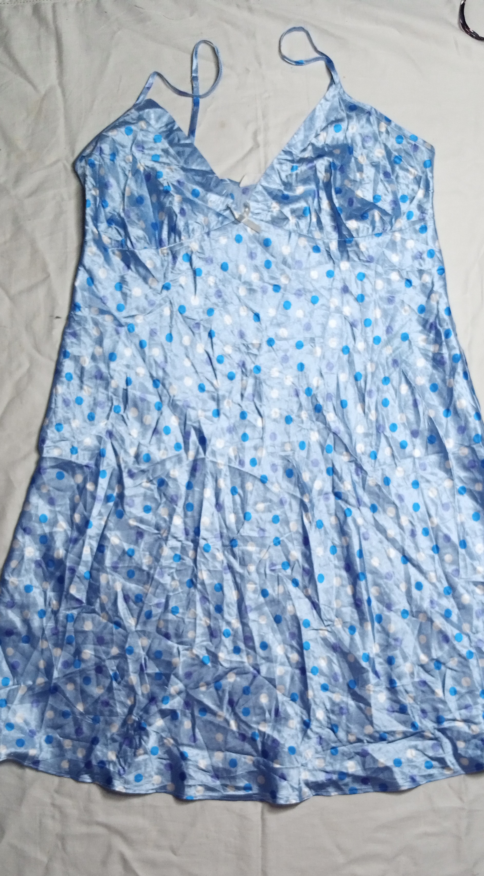 SK#97, Y2K シルクキャミソールドレスミディ