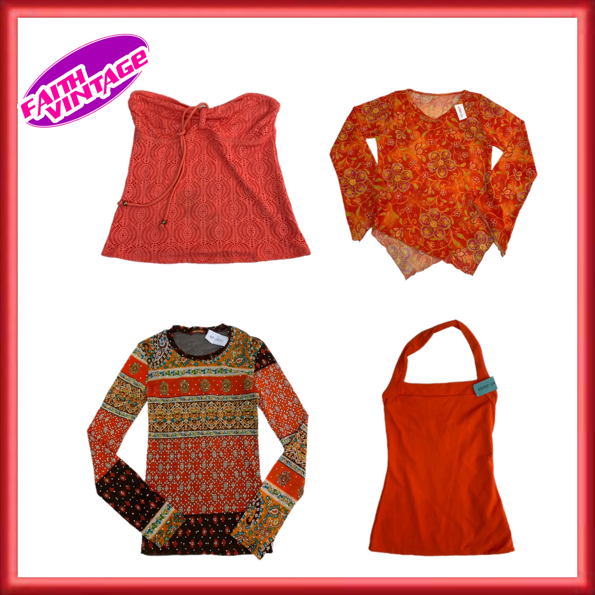 ボホサンセット - トップス、ドレス、スカートミックス (FV-052)