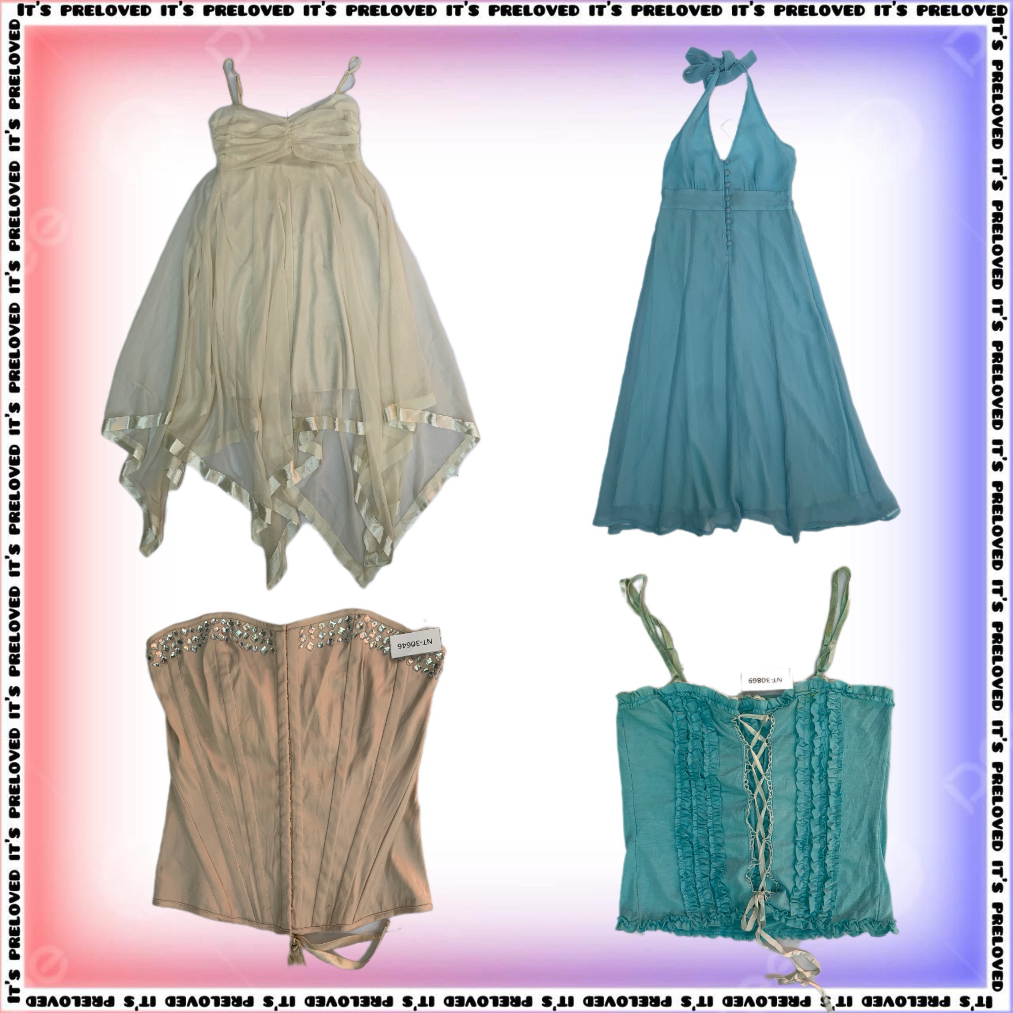 Angelcore Afternoon - Tops, Dresses , Skirts (SS-1590)