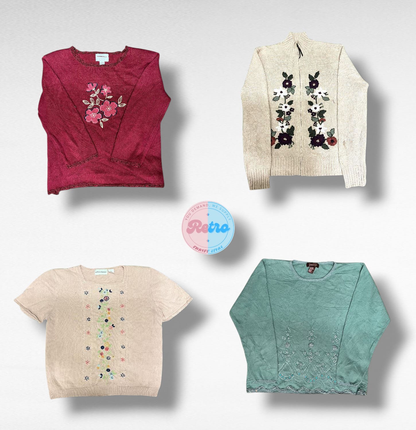 Y2K Cottagecore Strickwaren (R)