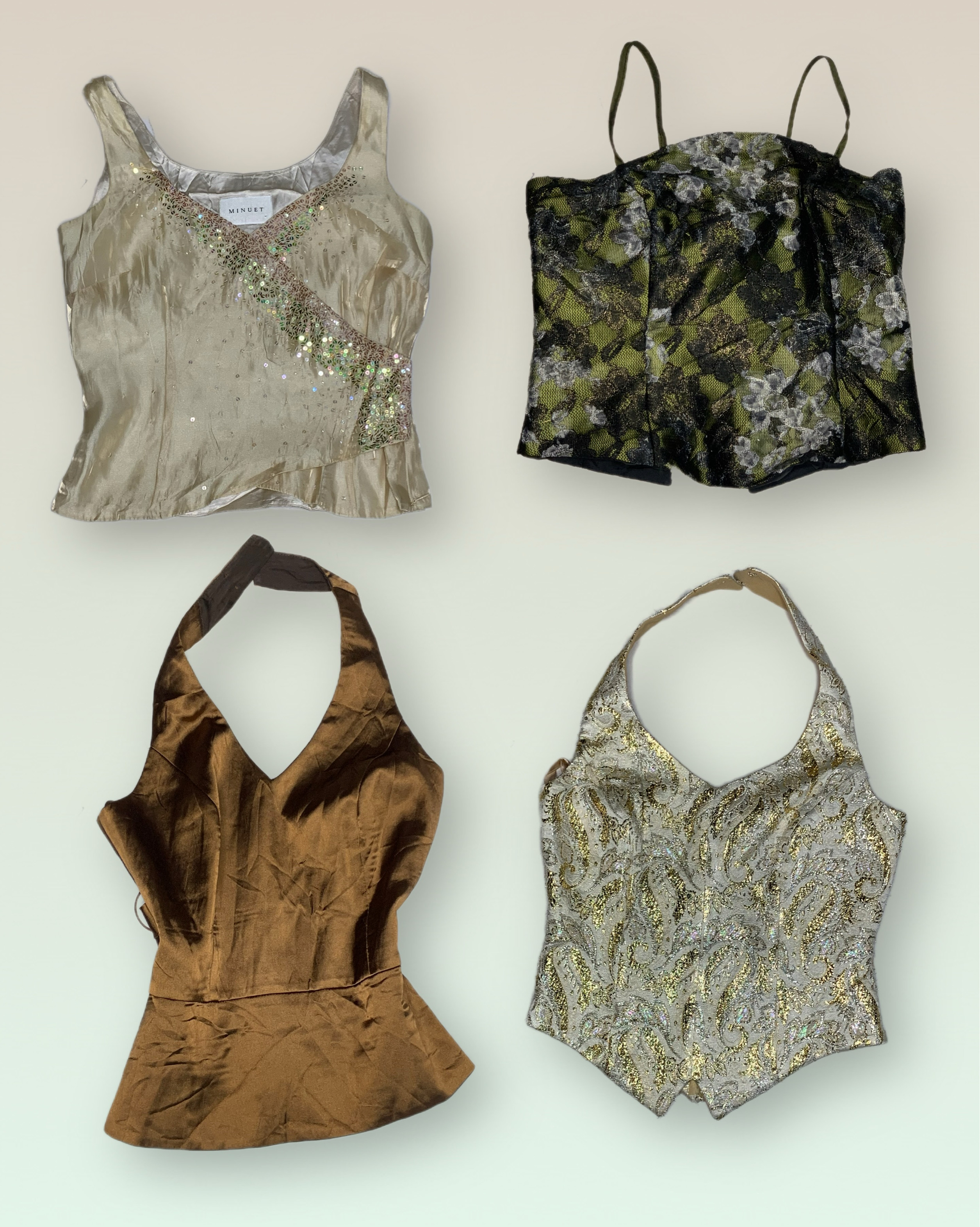 The Golden Hour; Y2k Corset and Tops TT-060