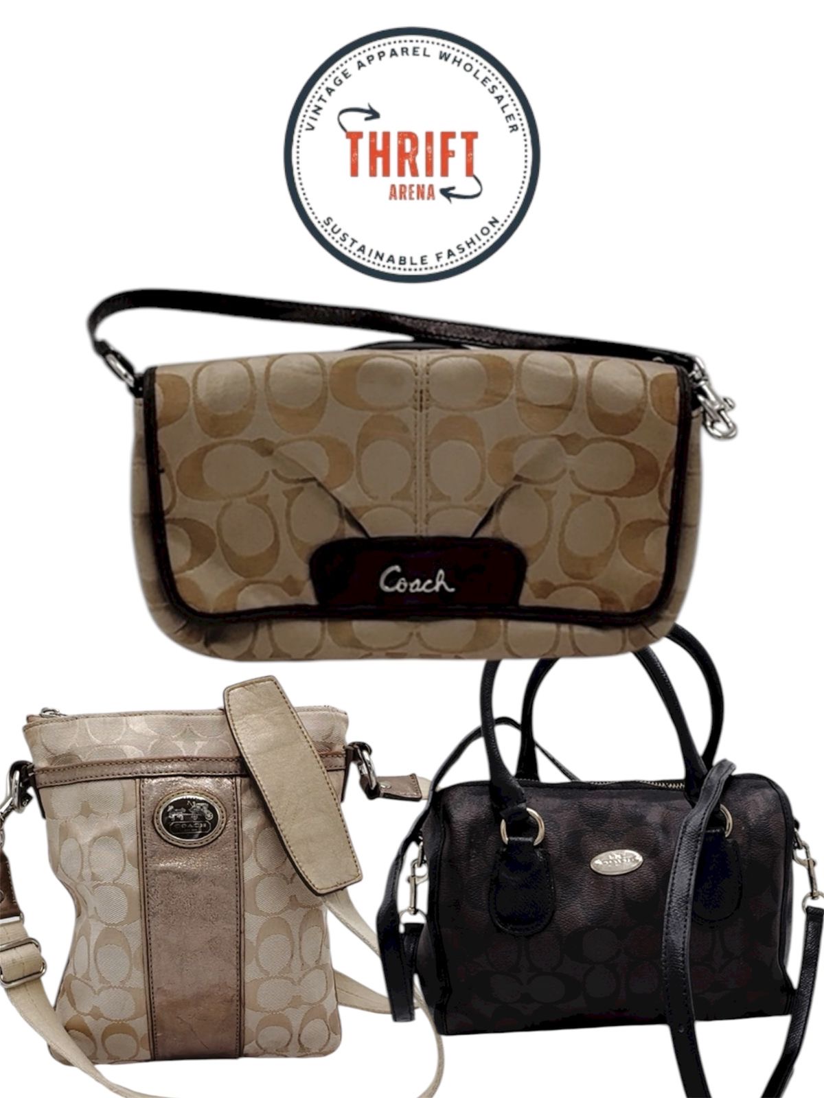 Y2K Coach Carteiras Premium e Bolsas Pequenas LX207