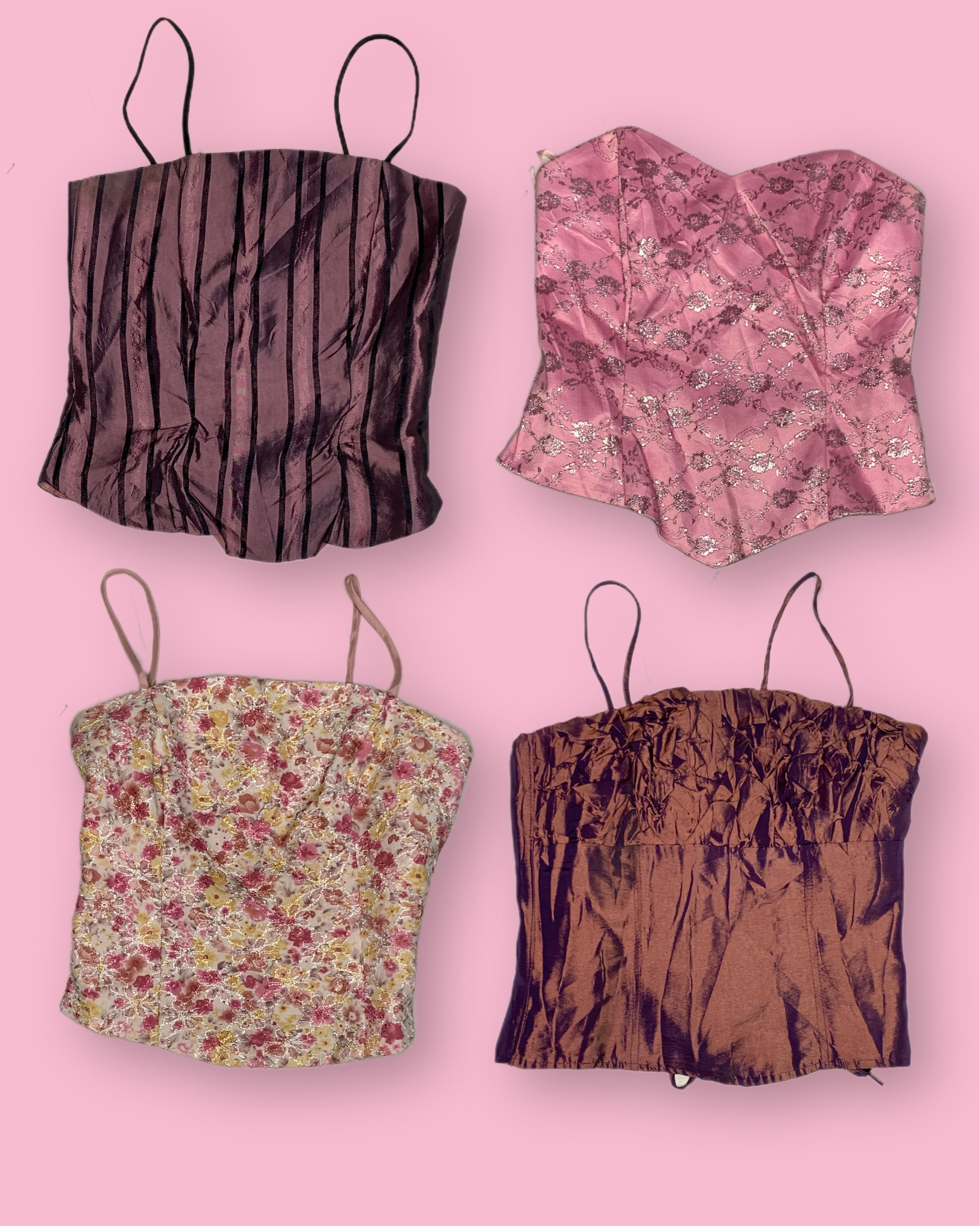 Y2k Pink Girl Era Corset