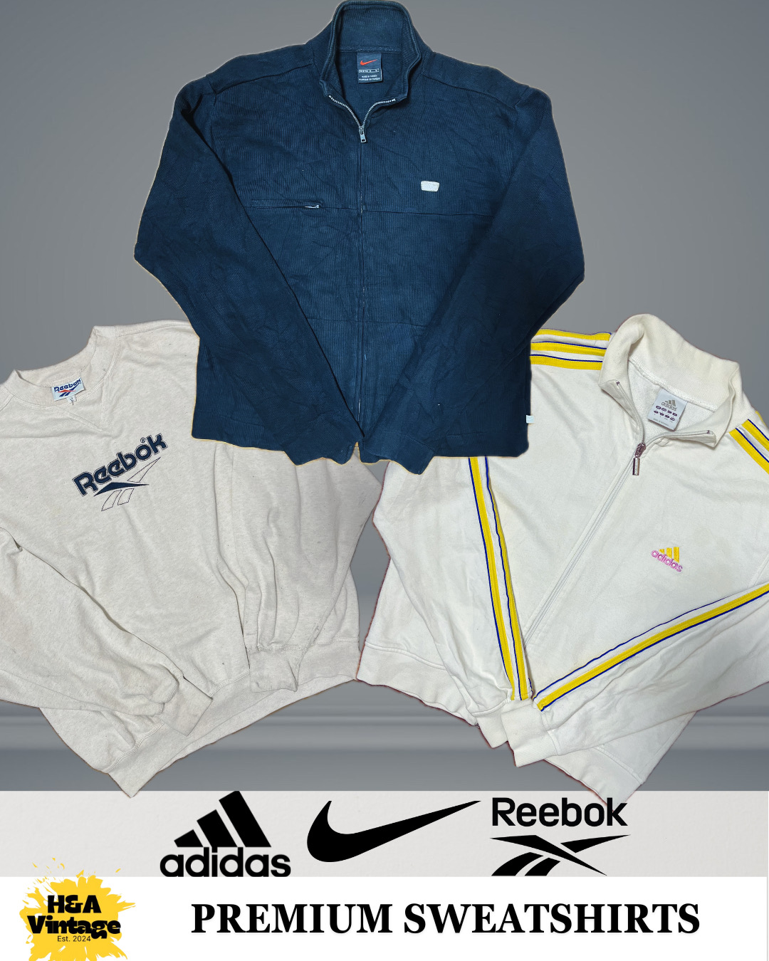 Nike Adidas Sweatshirts