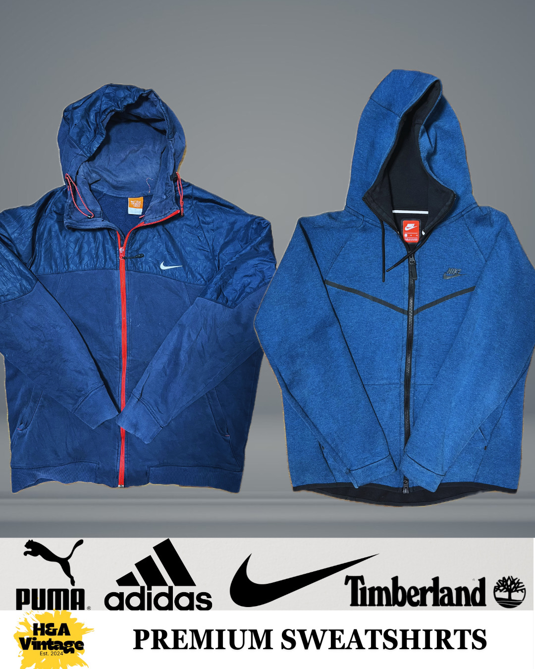 Branded Sweatshirts Inc Nike Adidas Puma