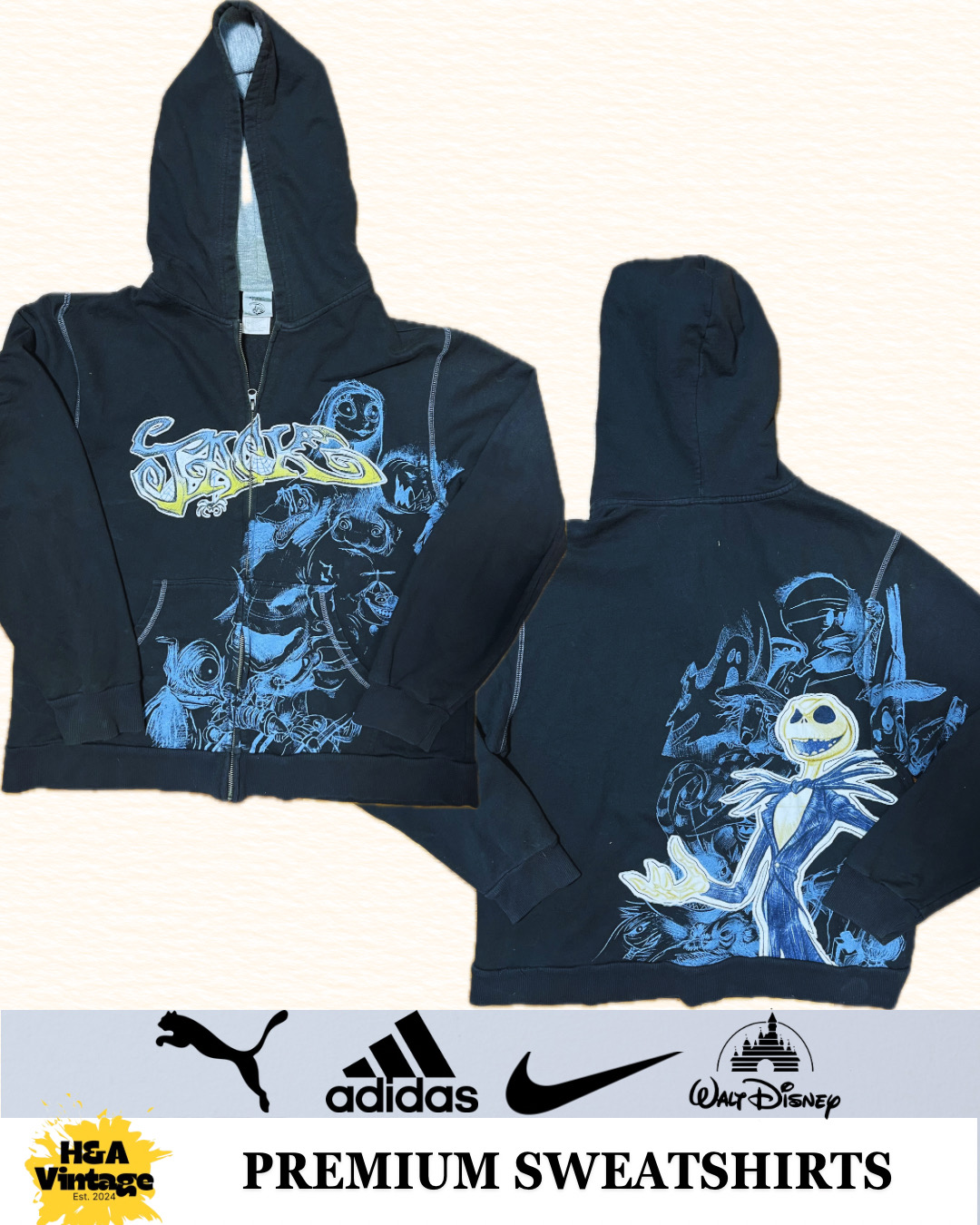 Branded Sweatshirts Inc Nike Adidas Disney