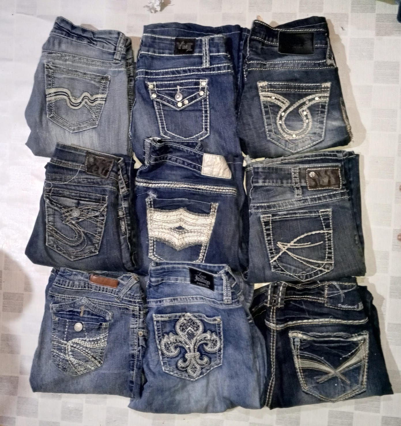 WALLFLOWER AND OTHER BRAND JEANS (MR878)