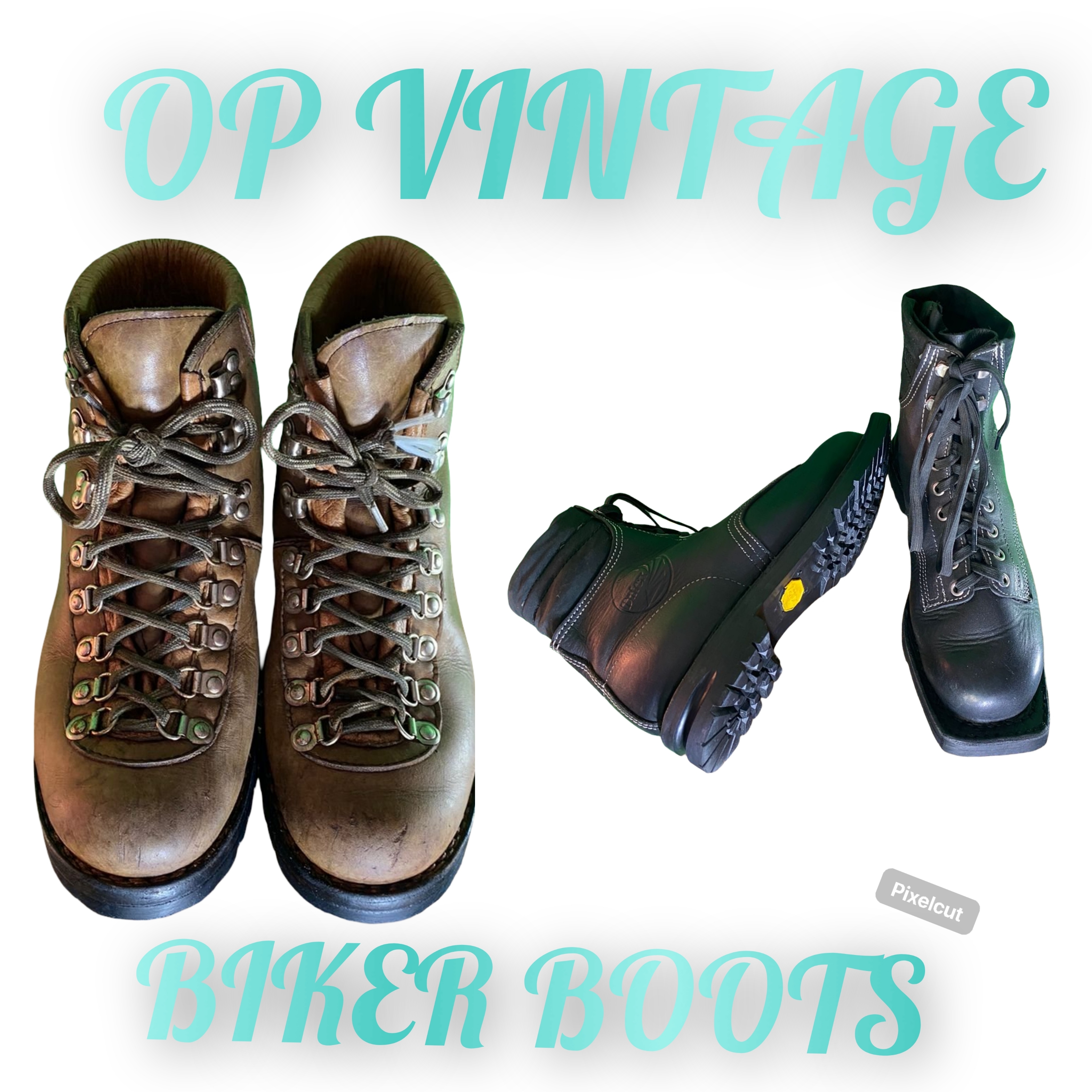 OP VINTAGE 0053 ヴィンテージバイカーブーツ