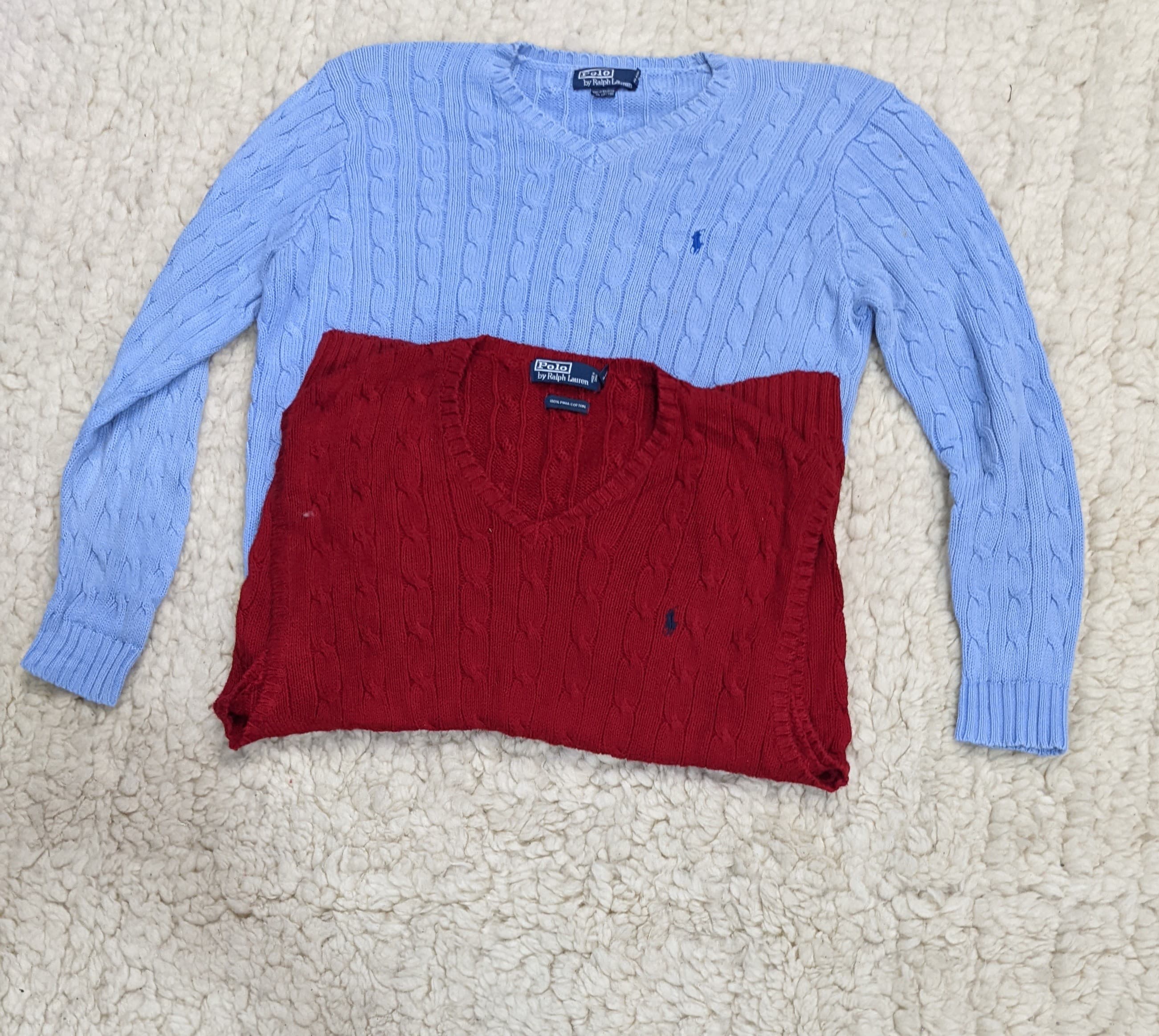 Polo Kabelstrickpullover | Weich, warm und zeitloses Aussehen