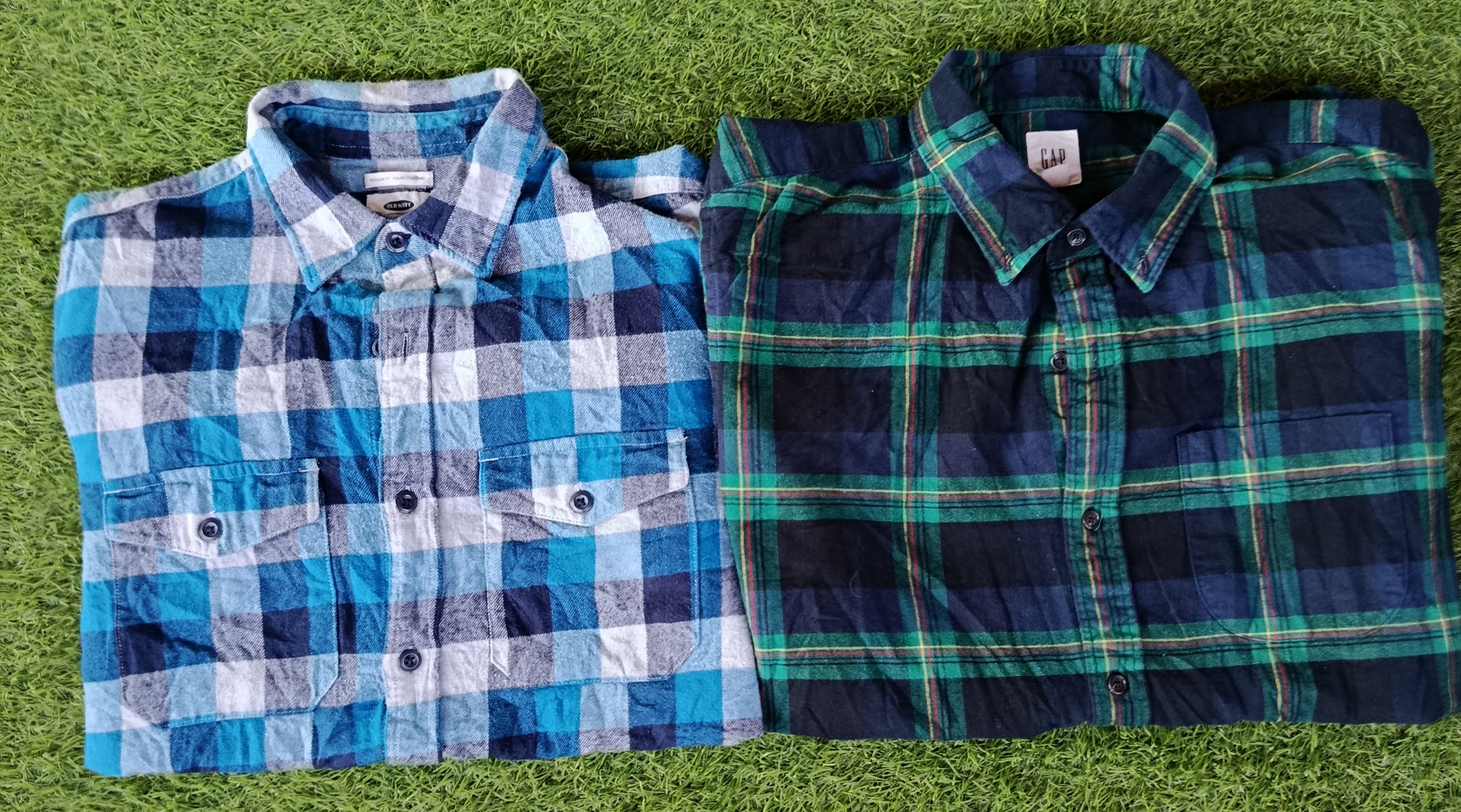 Marken-Flanellhemden (10) Stück "2934