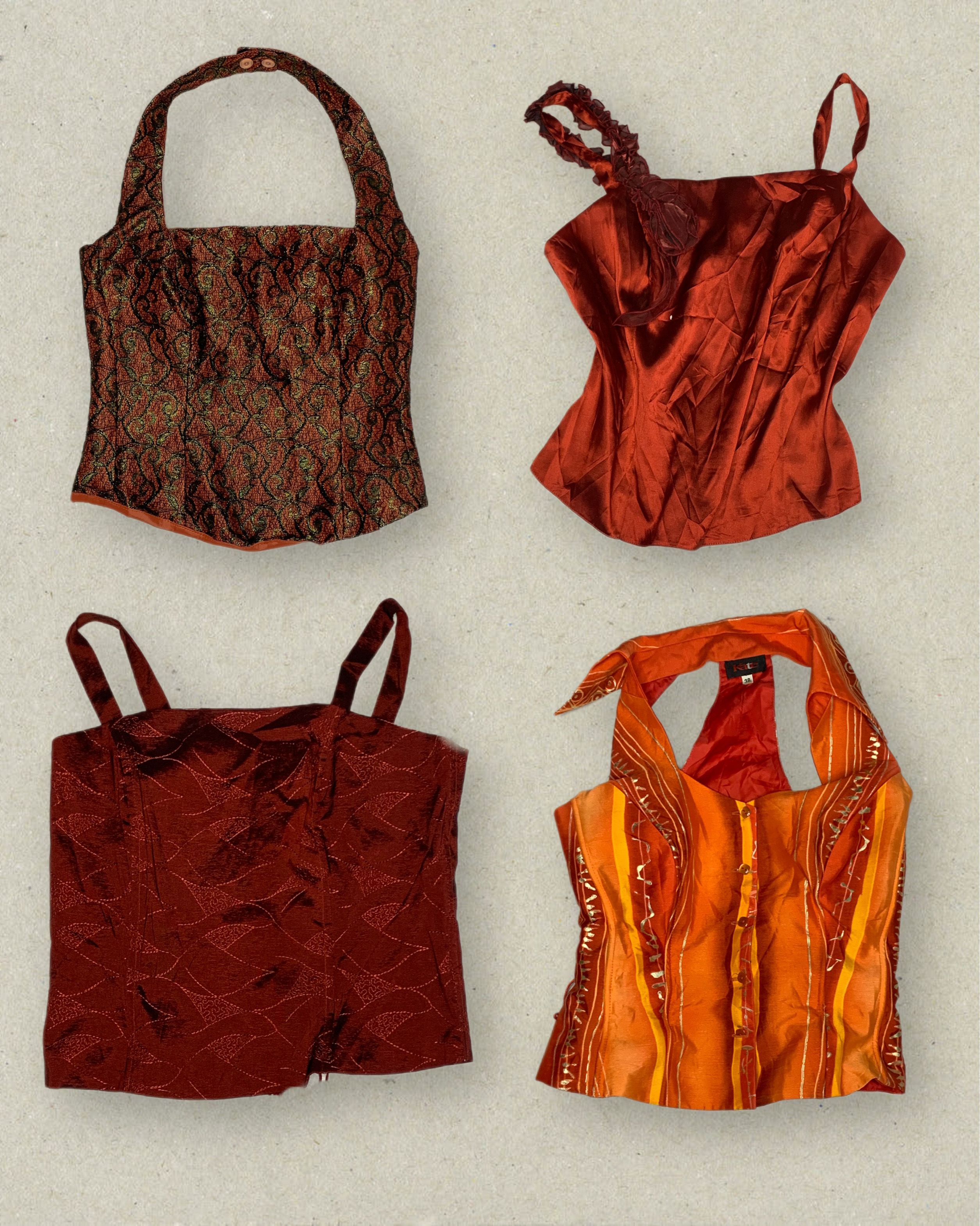 The Festive Red Corsets TT-063