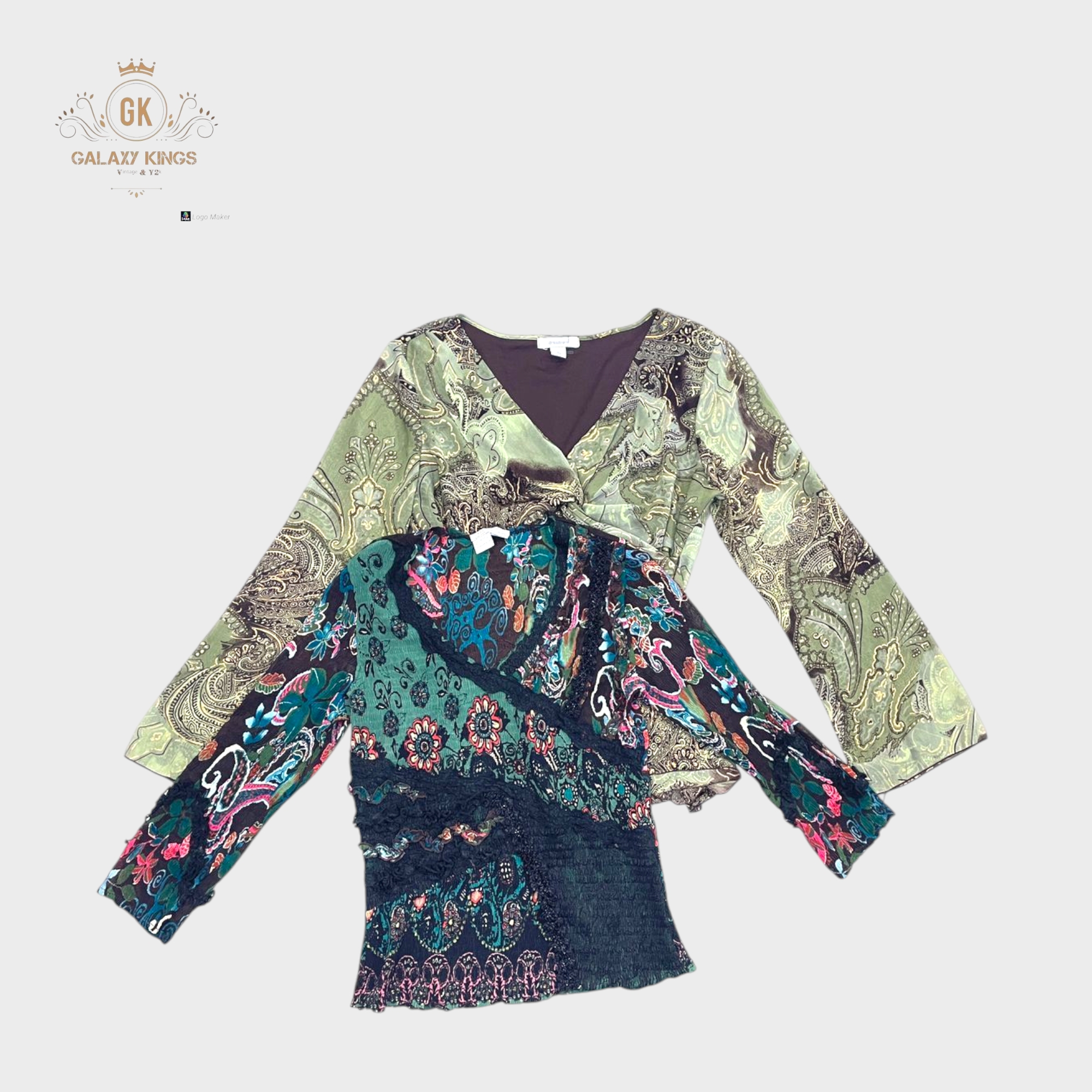 Y2K Ocean Vibes Sexy Blouses