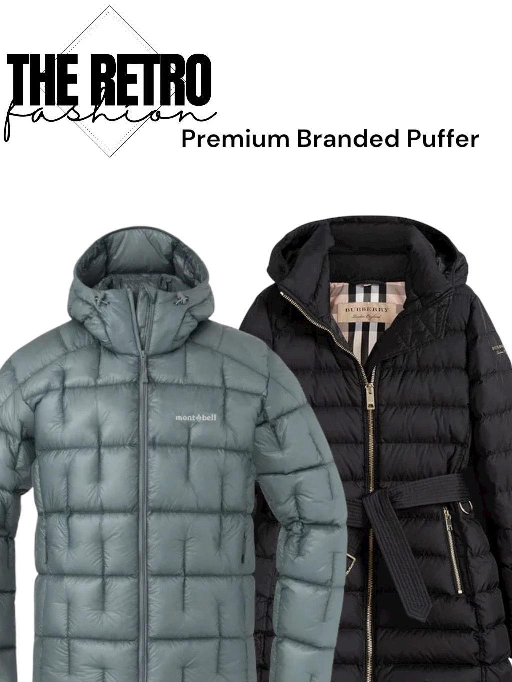 Veste rembourrée premium de marque