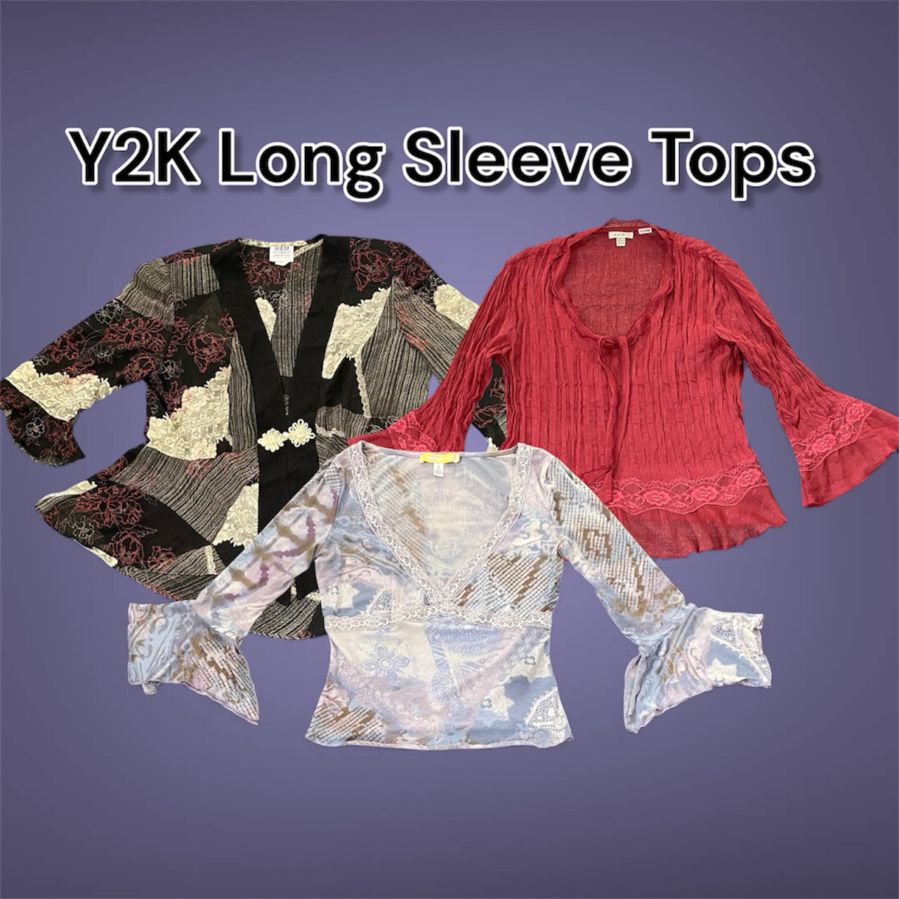 Y2K Mesh Tops & Blouses
