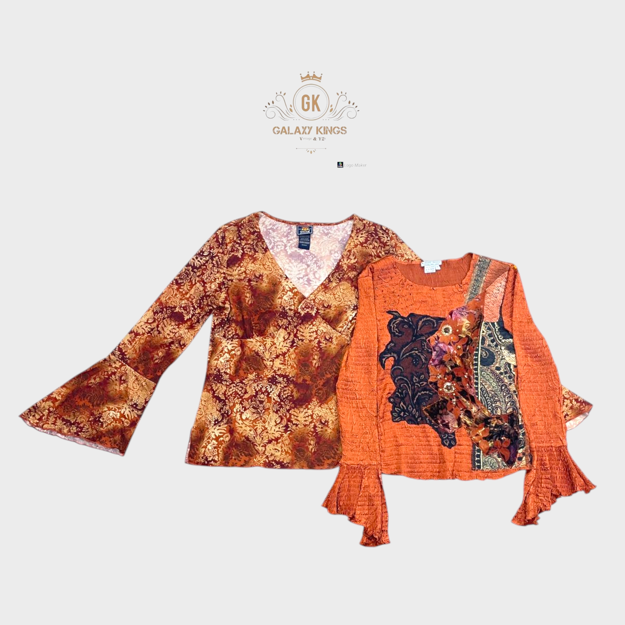 Y2K Grange Core Sexy Blouses