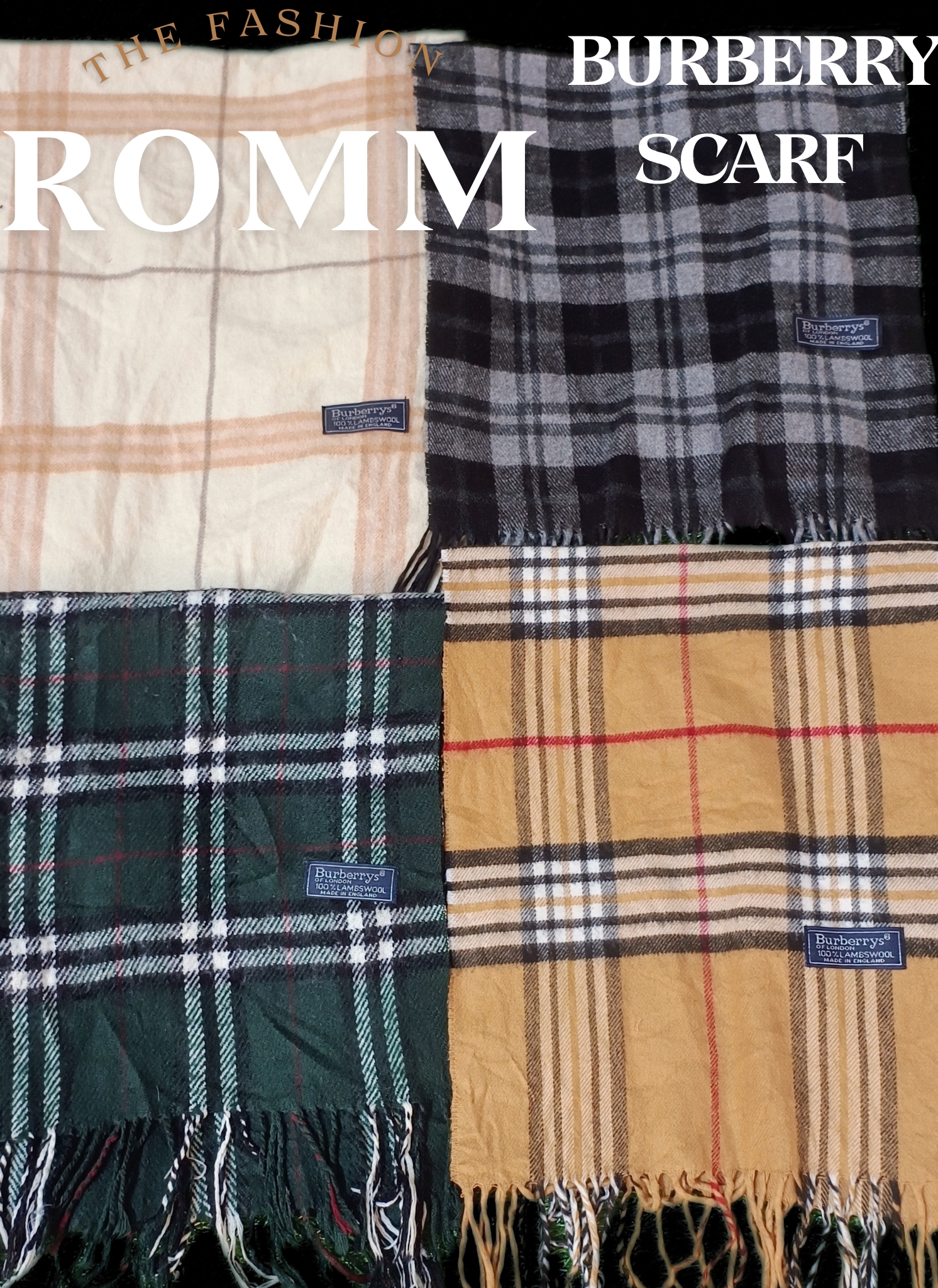 Écharpe Burberry unique