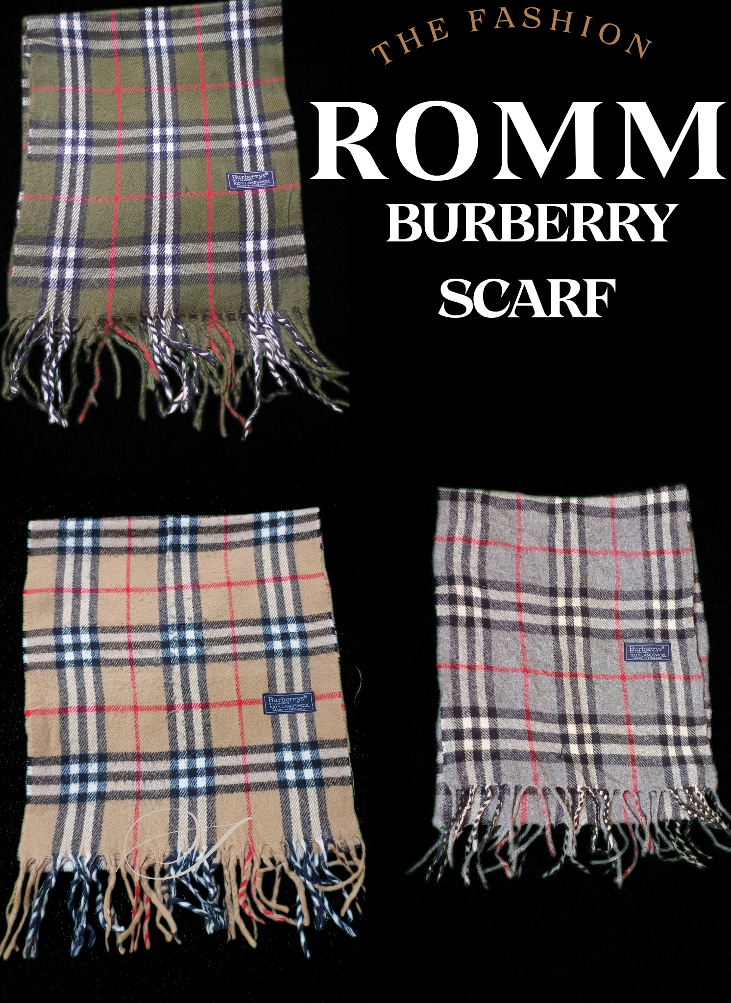 ヴィンテージ バーバリー スカーフ