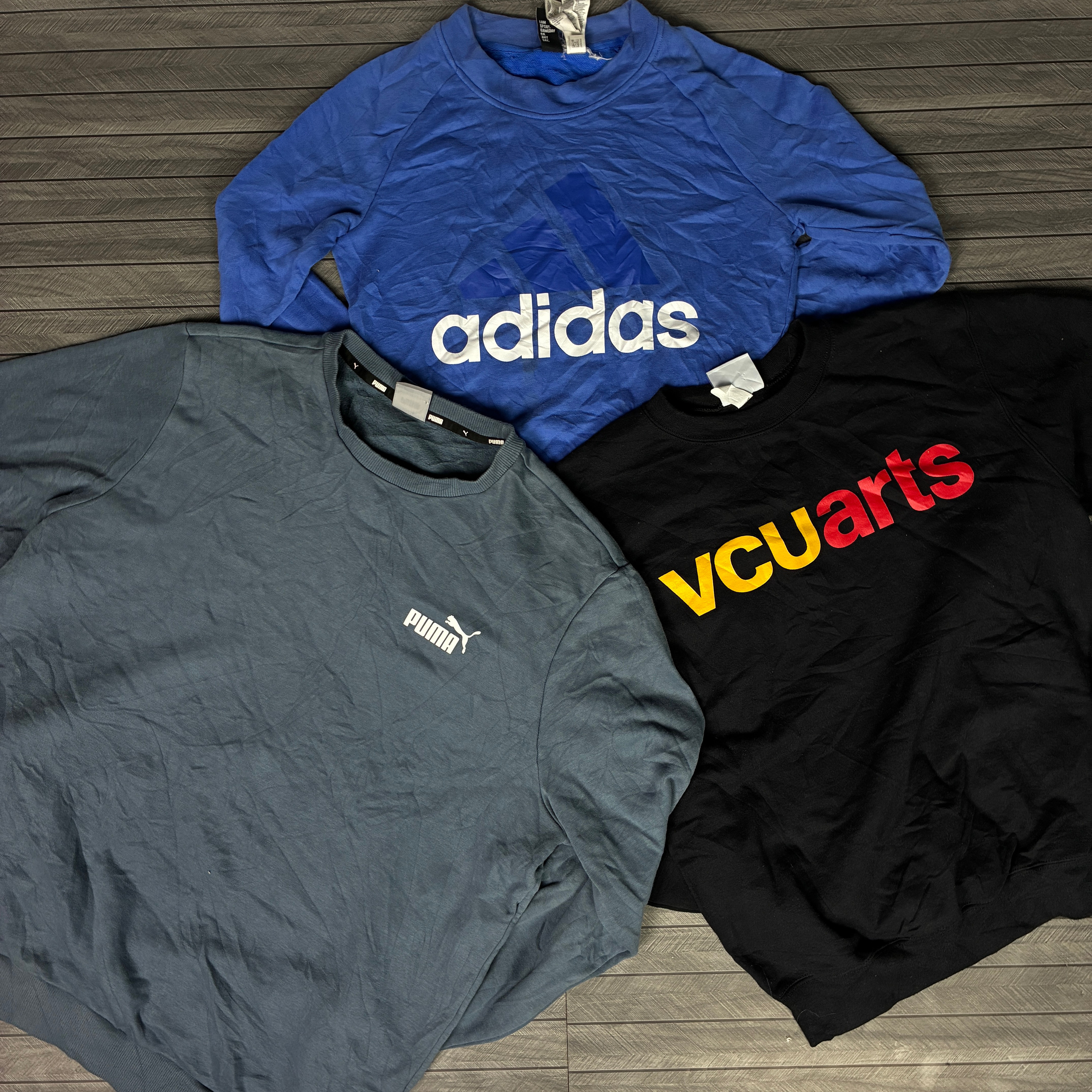 Marken-Sweatshirts Mix | Nike, Adidas, Tommy Hilfiger