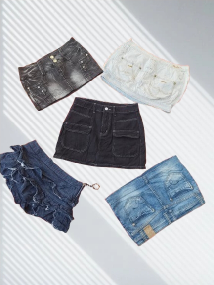 Pepe jeans mini jupes pour femmes (MSK-89)