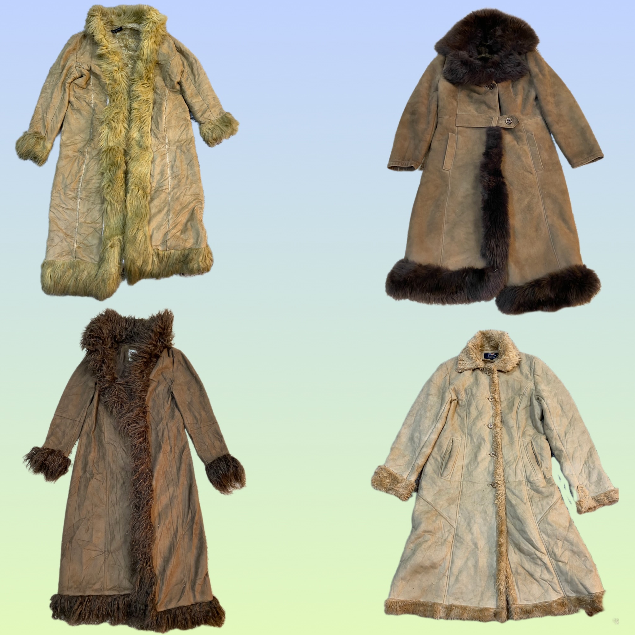 Y2K Afghan Coat (TS-1460)