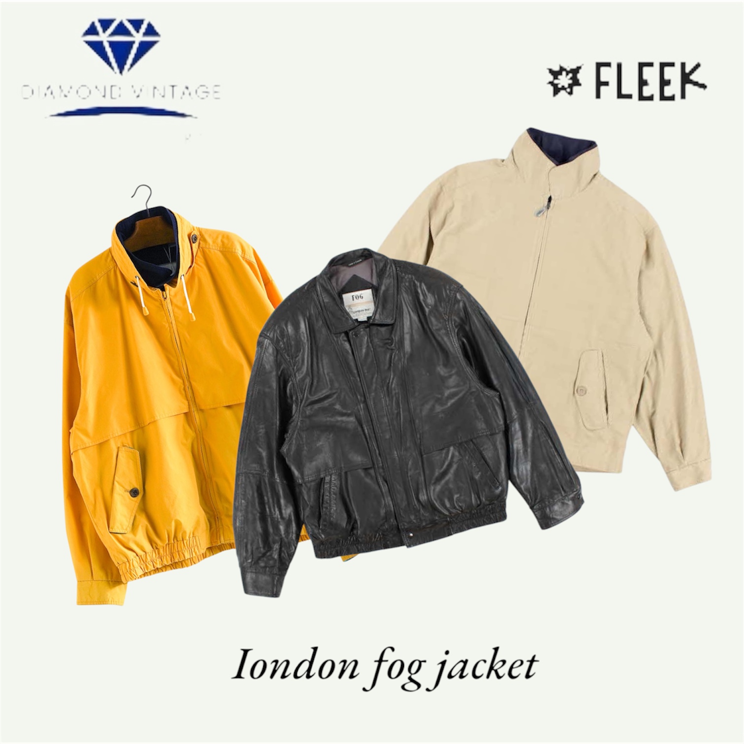 London fog mix jacket (DV -11-90)
