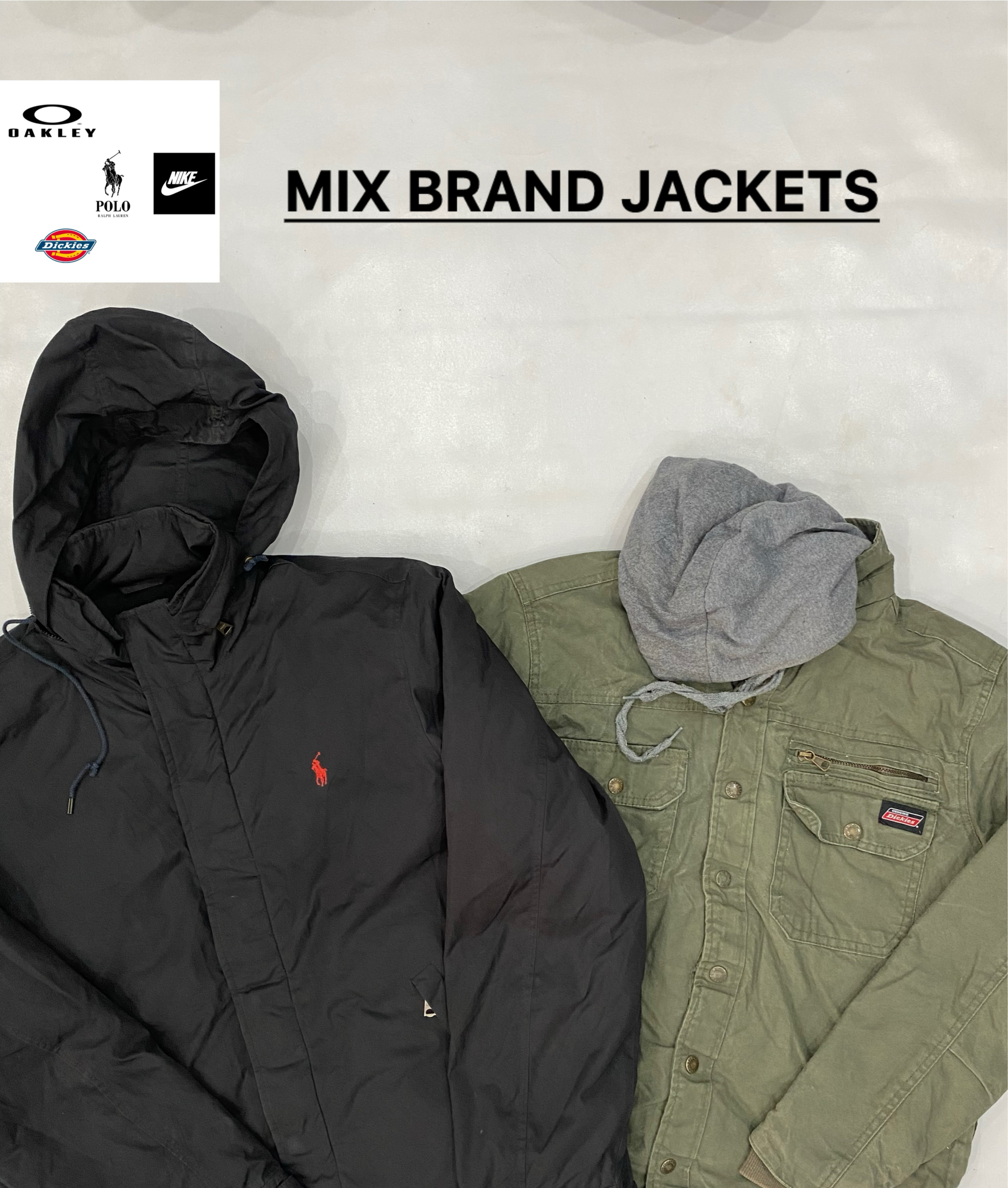 Branded Mix jackets