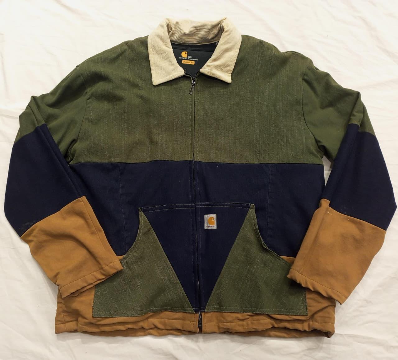 CR783 Jaqueta Carhartt em Tom Terroso Reciclada